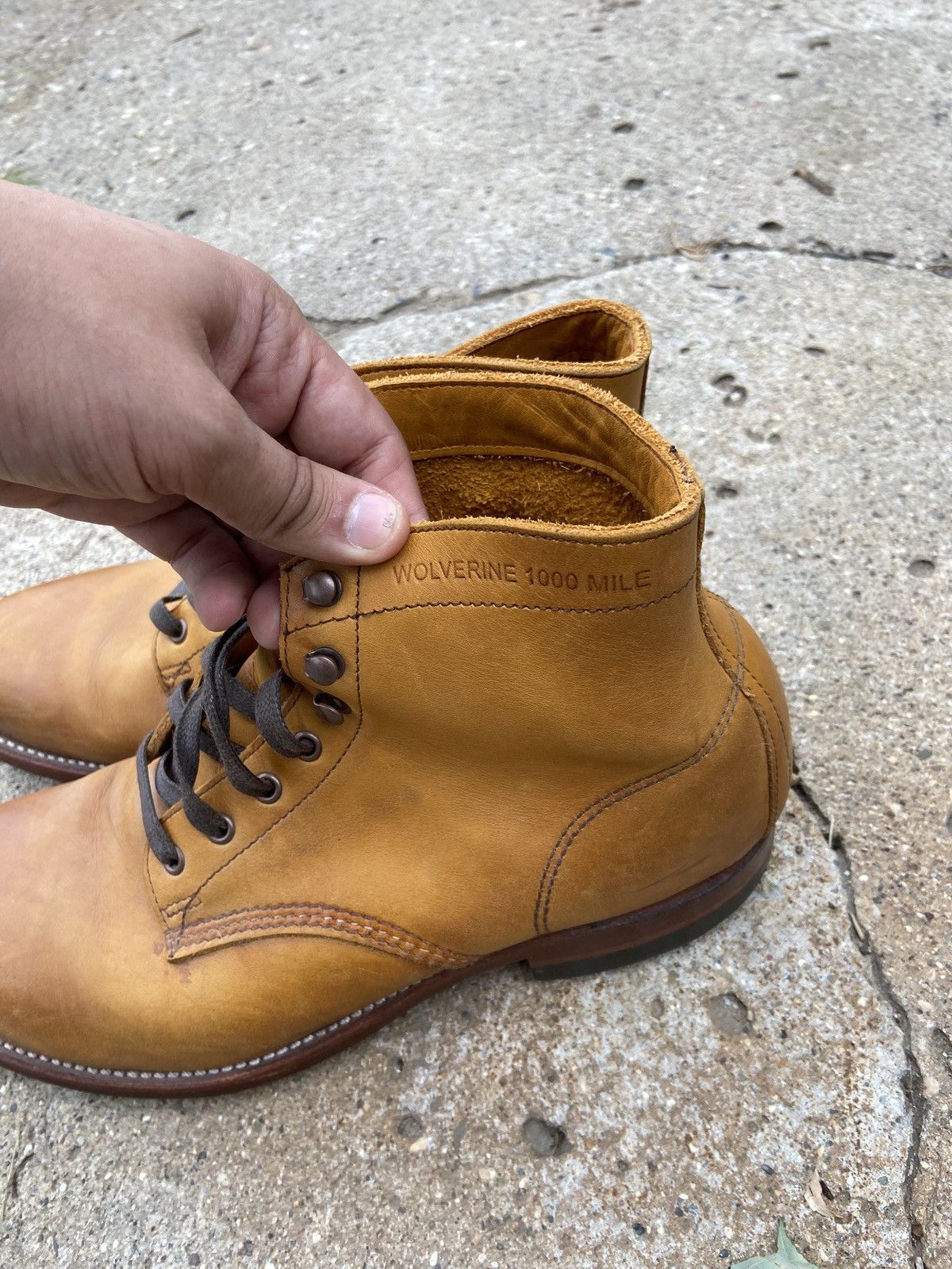 Wolverine Wolverine 1000 Mile Tan Boots Size US 9 / EU 42 - 2 Thumbnail