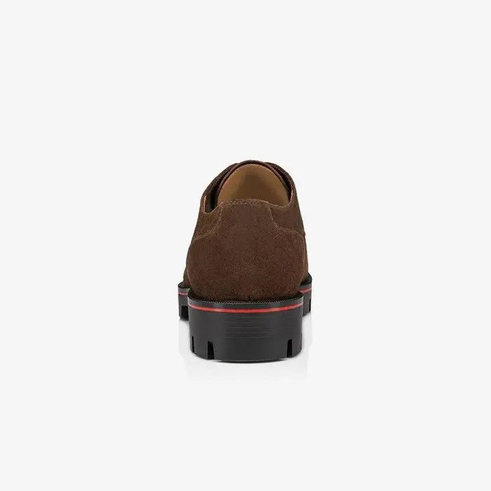 Christian Louboutin o1s1wg110125 Davisol Flat Shoes in Brown Size US 11 / EU 44 - 4 Thumbnail