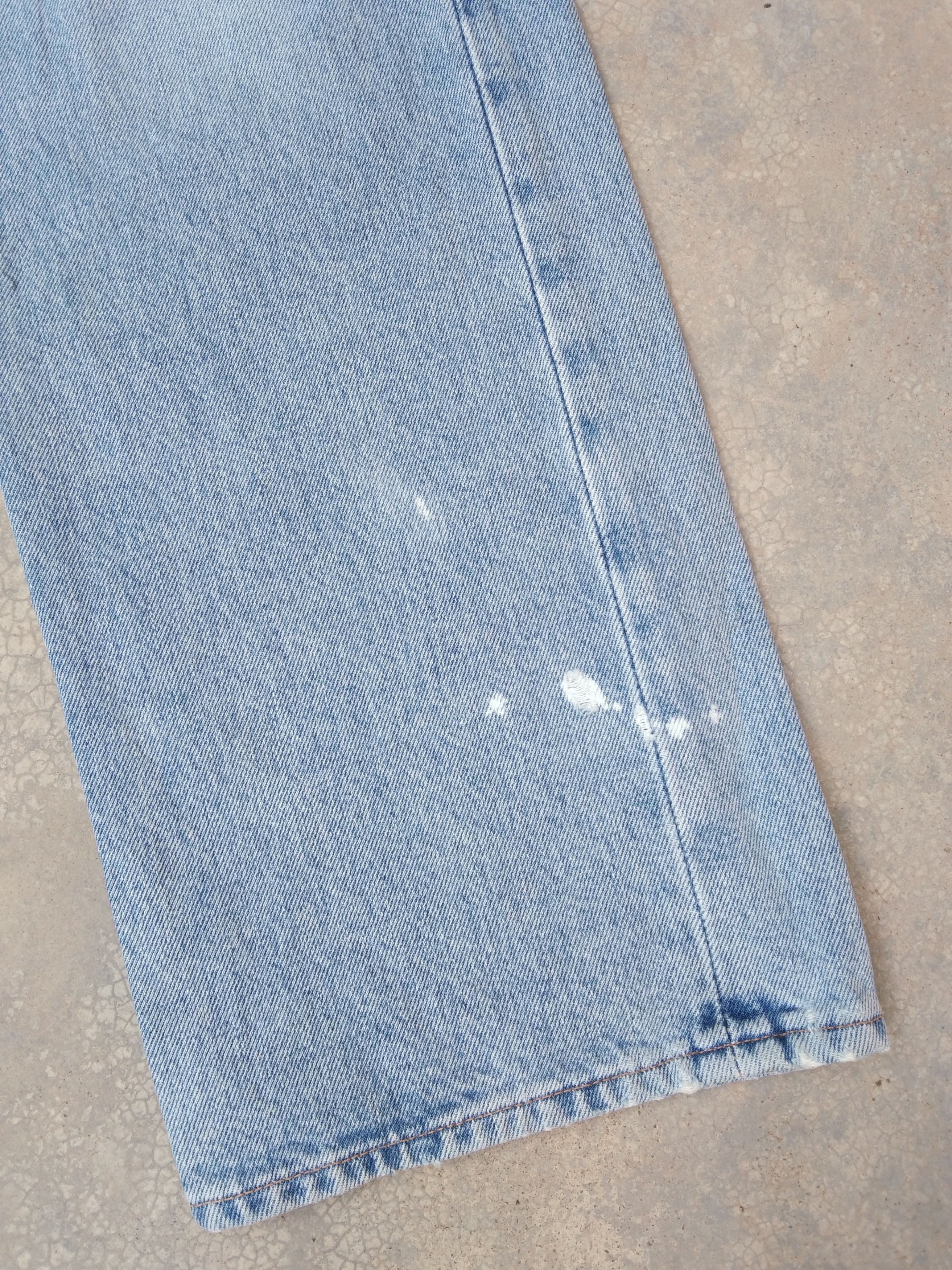 Vintage Vintage Replay Blue Wash Straight Leg Jeans 30x32 Size US 30 / EU 46 - 6 Thumbnail