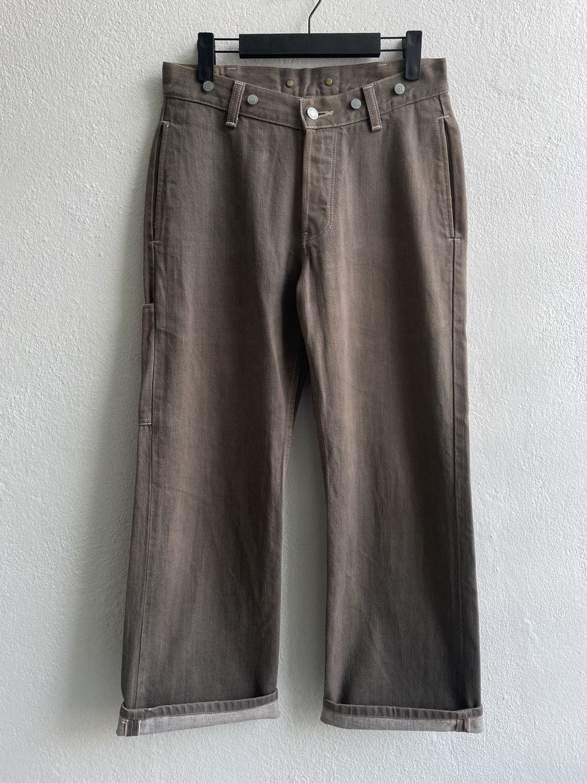 Margaret Howell Margaret Howell x Edwin Selvedge Denim Painter Pants Size US 30 / EU 46 - 1 Thumbnail