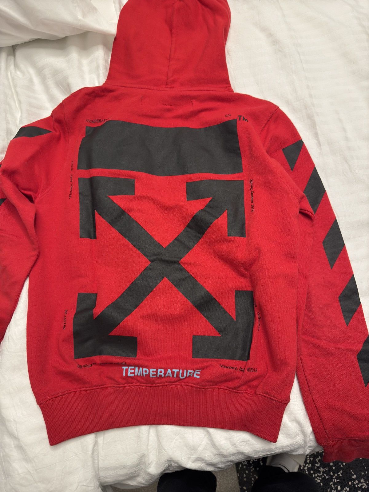 off white monalisa hoodie