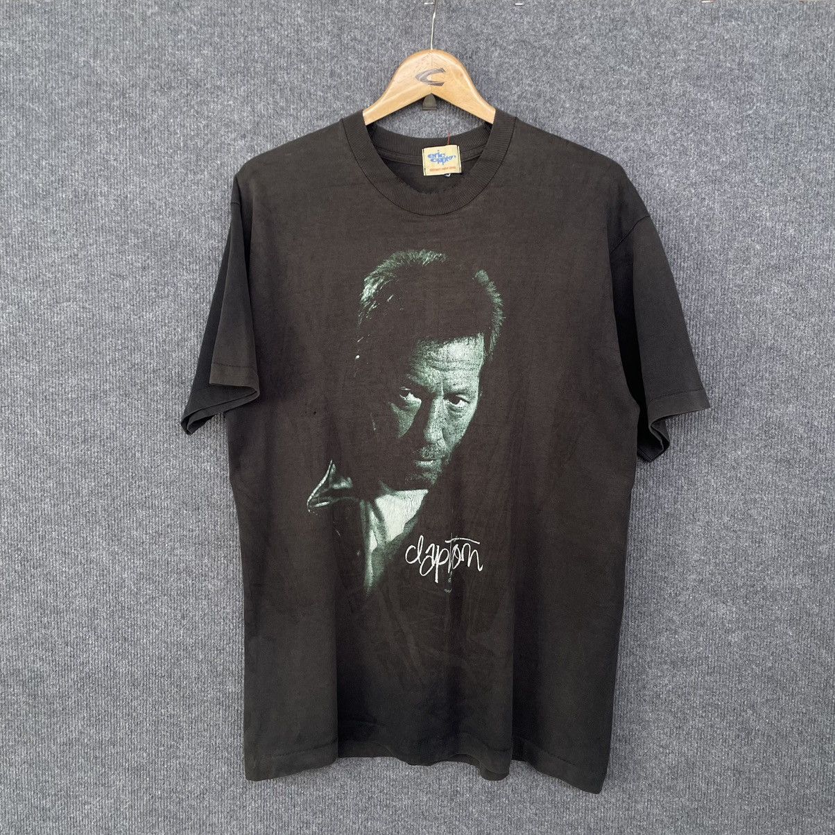 Band Tees × Vintage 91' Vintage George Harrison & Eric Clapton
