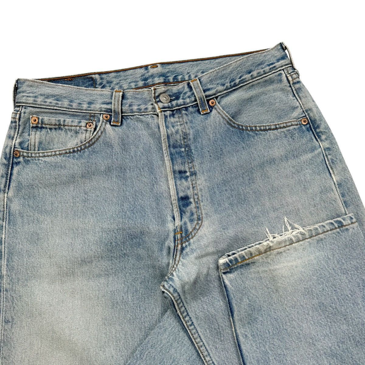Levi's Vintage Levi’s 501 Denim Jeans Size US 33 - 3 Thumbnail