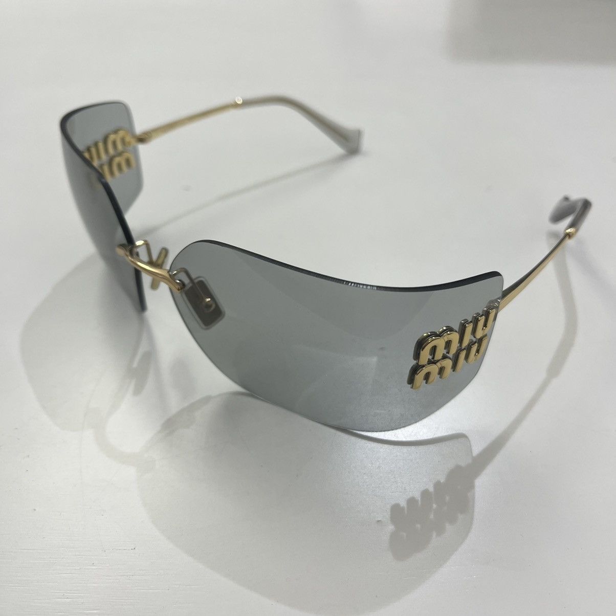 Miu Miu MIU MIU SMU-54Y_5AK30B Sunglasses Size ONE SIZE - 1 Thumbnail