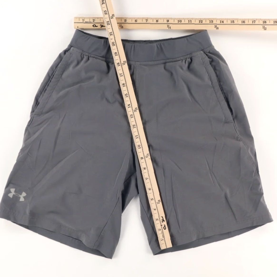 Under Armour Under Armour Running Lined Polyester Microfiber Athletic Shorts Gray Men's M Size US 31 - 3 Thumbnail