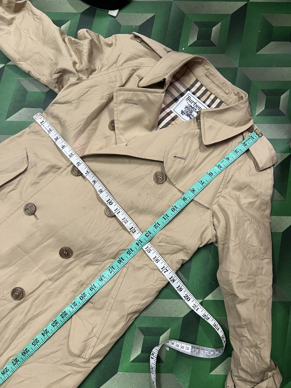 Burberry Vintage Burberry Trect Coat Size S / US 4 / IT 40 - 9 Thumbnail