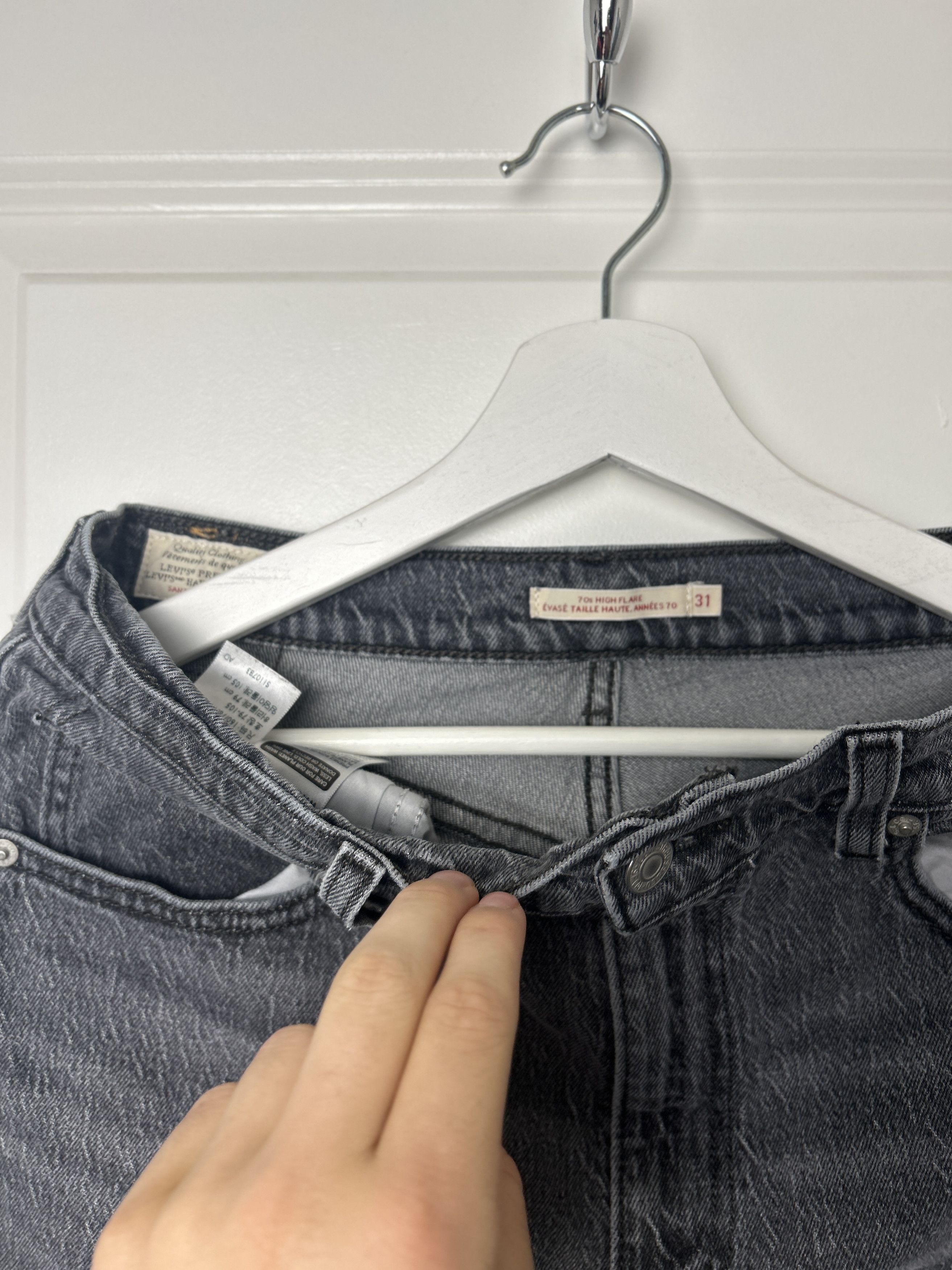 Levi's Rare Levis 70 HighFlare Denim Size US 31 - 2 Thumbnail