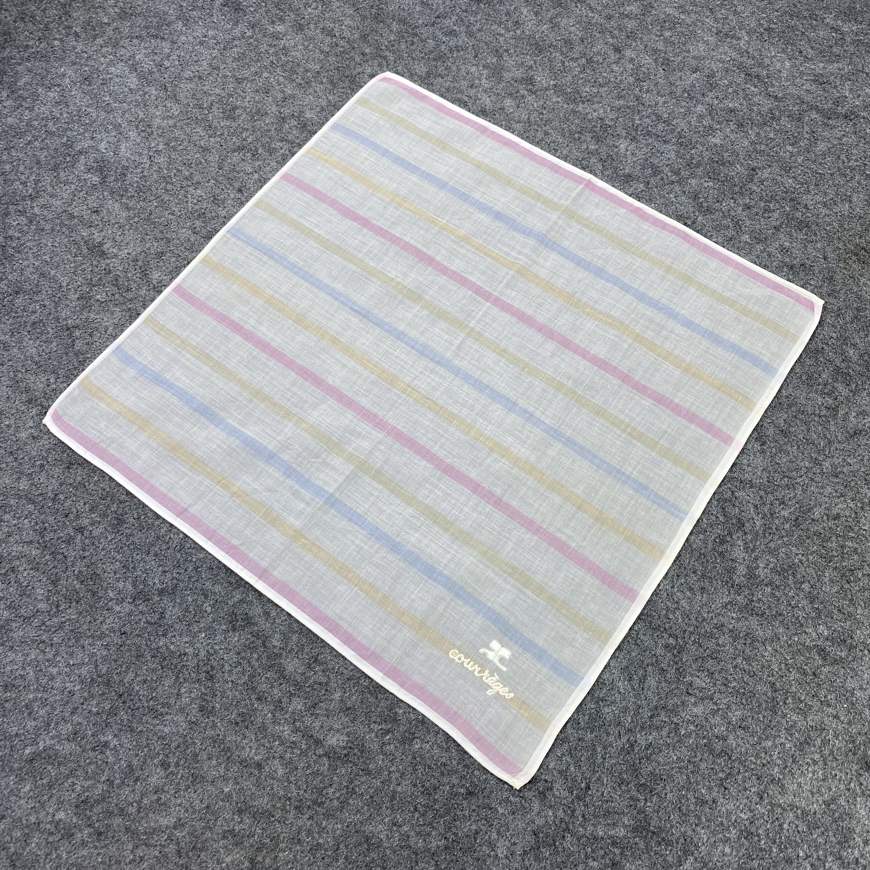 Courreges Courreges Handkerchief / Bandana / Neckerchief-B2152 Size ONE SIZE - 4 Thumbnail