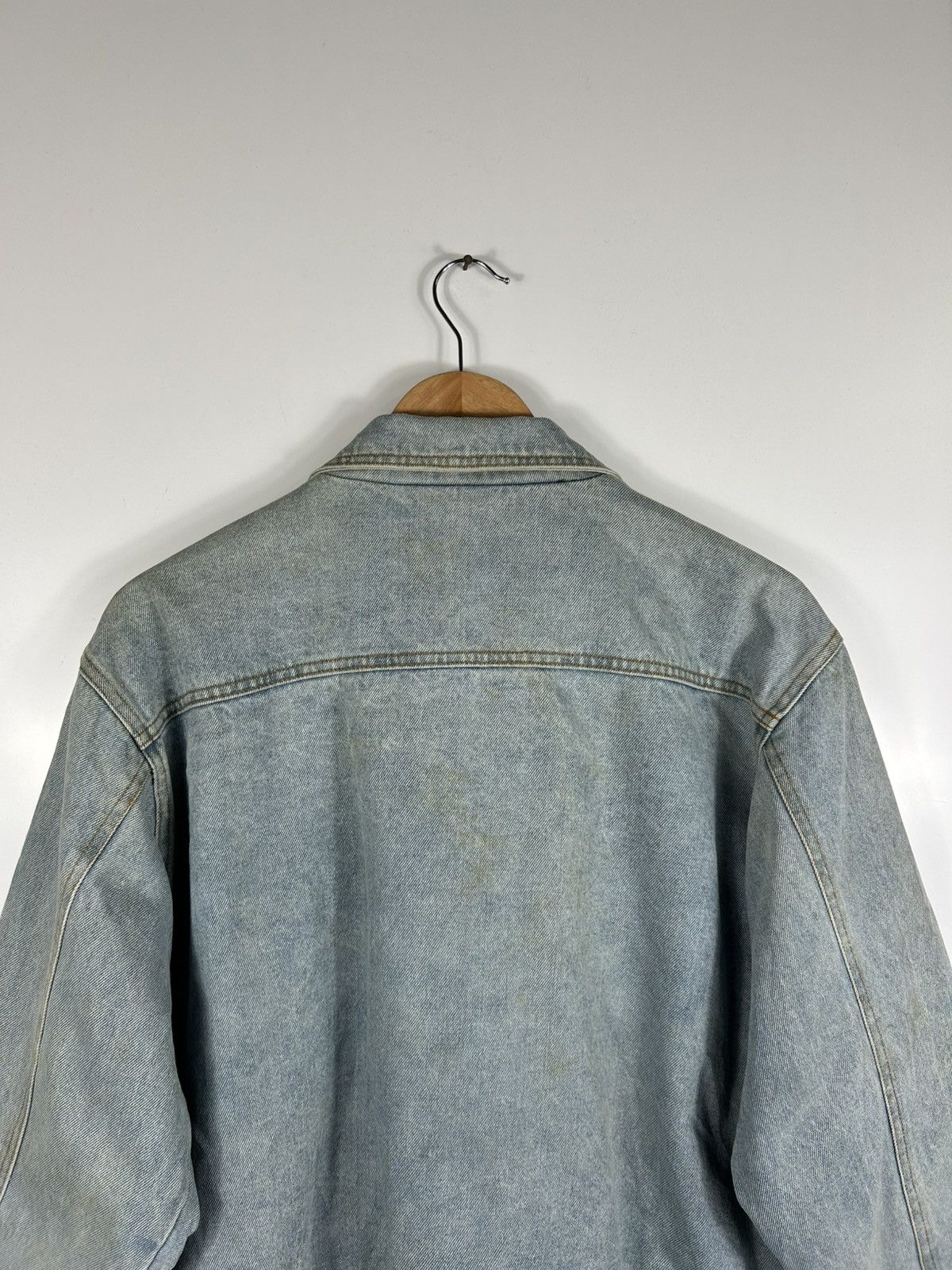 Japanese Brand × Vintage ⚡️Vintage Denim Button Chore Jacket Size US L / EU 52-54 / 3 - 14 Thumbnail
