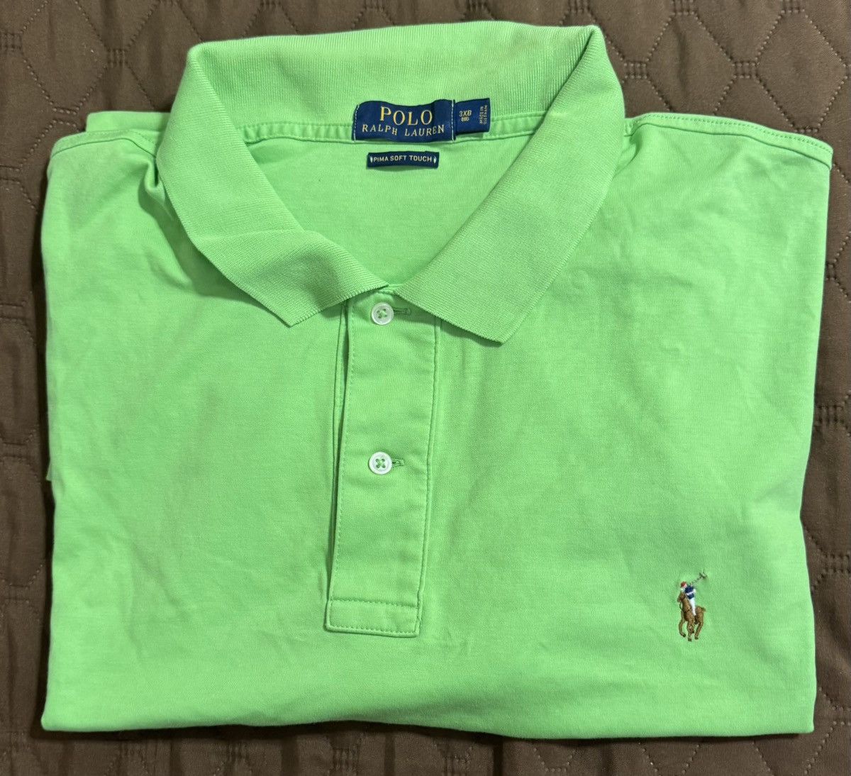 Polo Ralph Lauren Polo Ralph Lauren Pima Soft Touch Size US XXL / EU 58 / 5 - 1 Thumbnail
