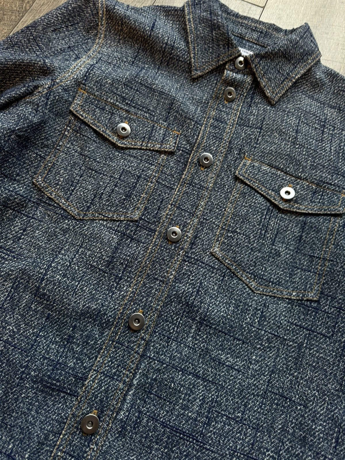 Bottega Veneta Bottega Veneta Indigo Denim Jacket - 44 Size US S / EU 44-46 / 1 - 2 Thumbnail