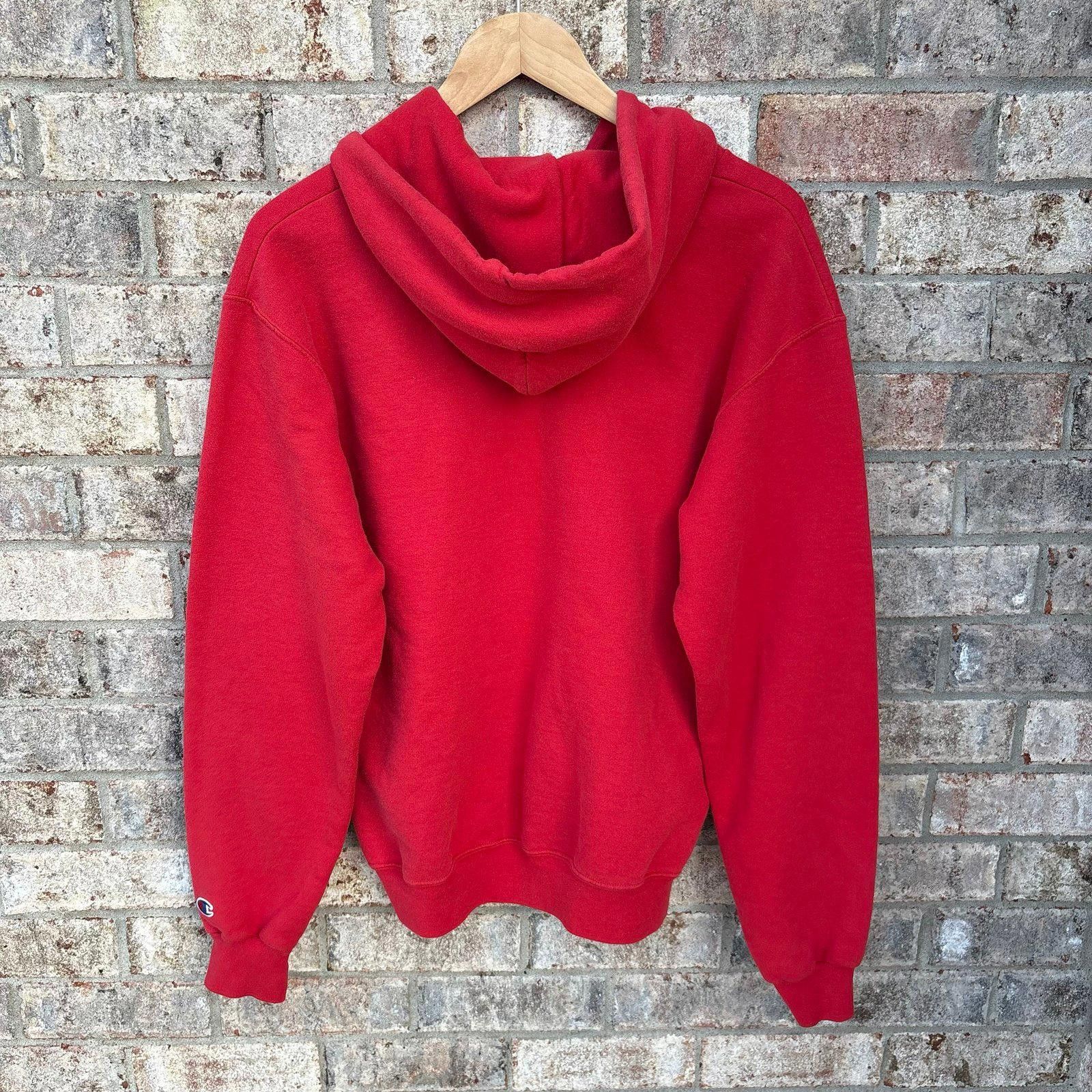 Champion Y2K Belmont University red hoodie Size US M / EU 48-50 / 2 - 3 Thumbnail