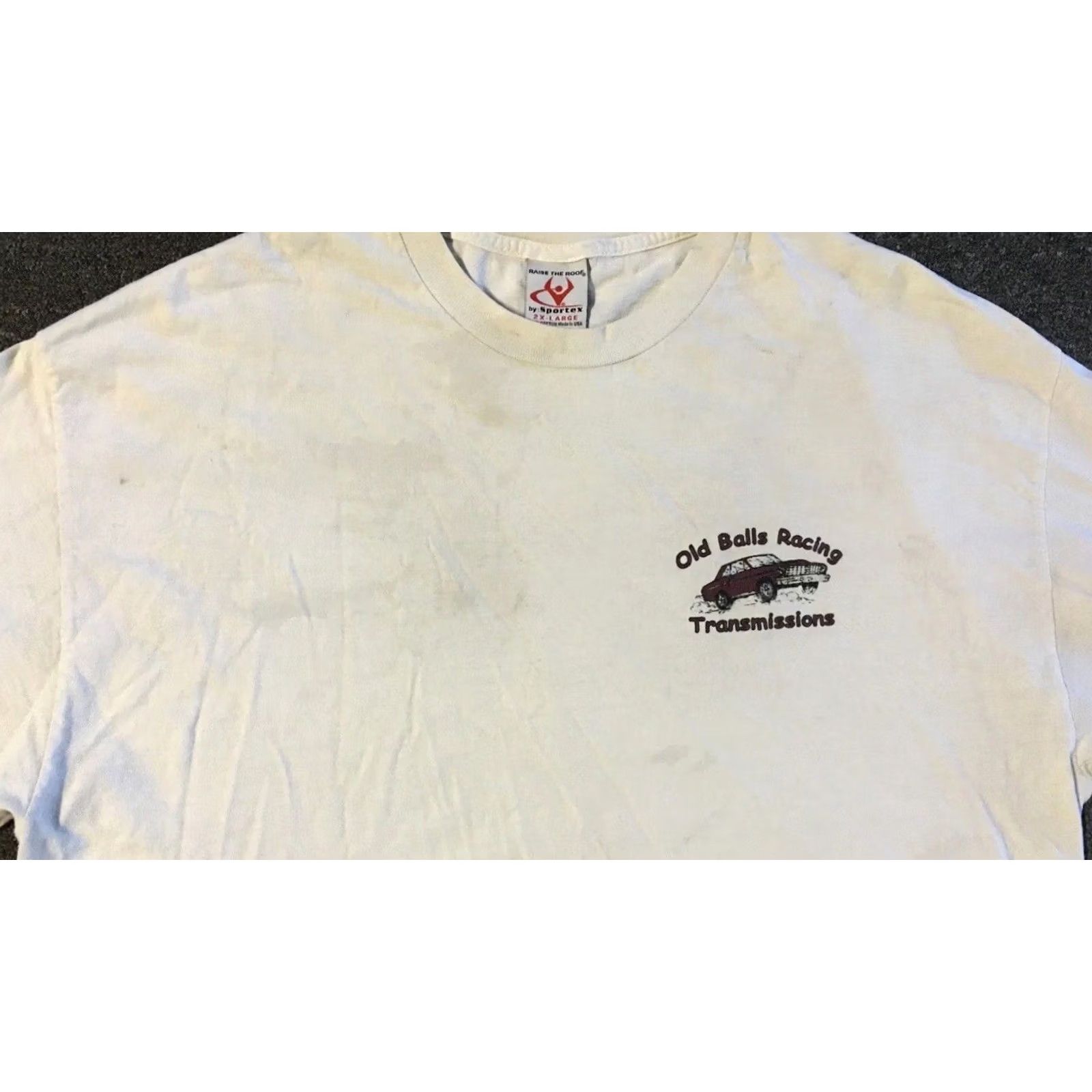 Thrasher VINTAGE Thrashed Shirt 2XL White Cowboys? (Note: This is incorrect per rules) Size US XXL / EU 58 / 5 - 6 Thumbnail