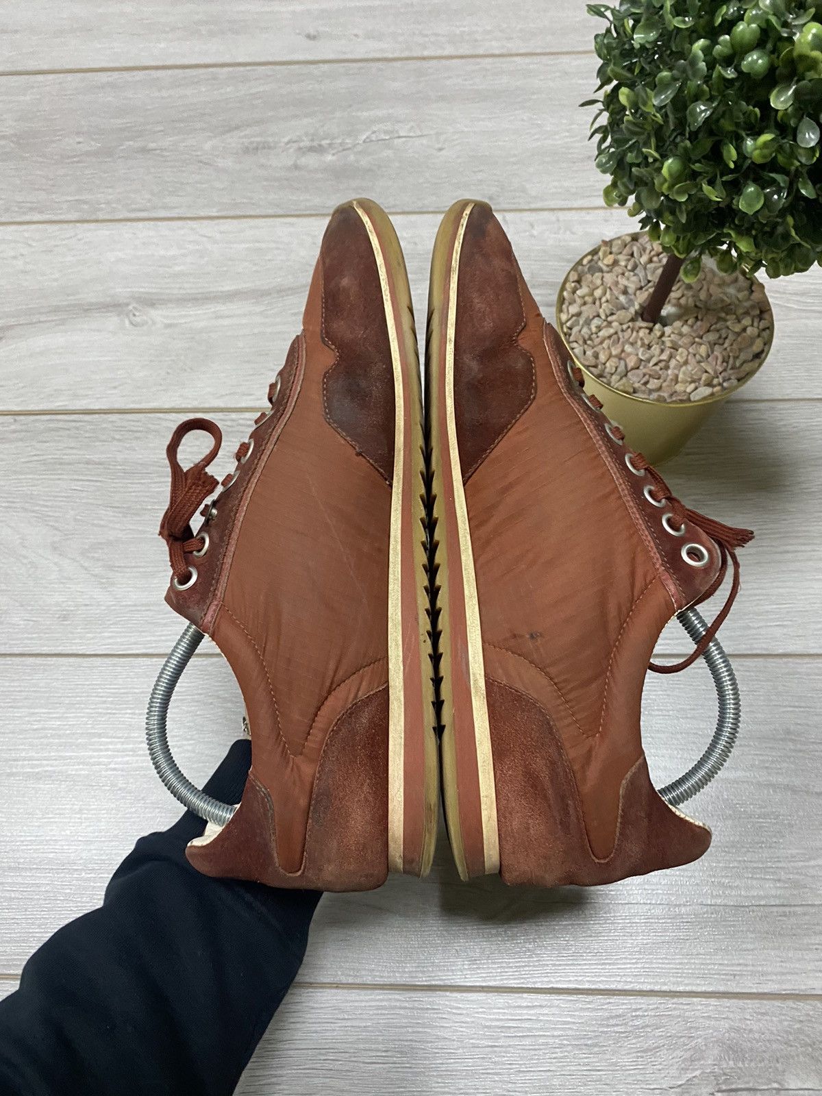 Vintage Louis Vuitton vintage suede sneakers boots Size US 8.5 / EU 41-42 - 5 Thumbnail