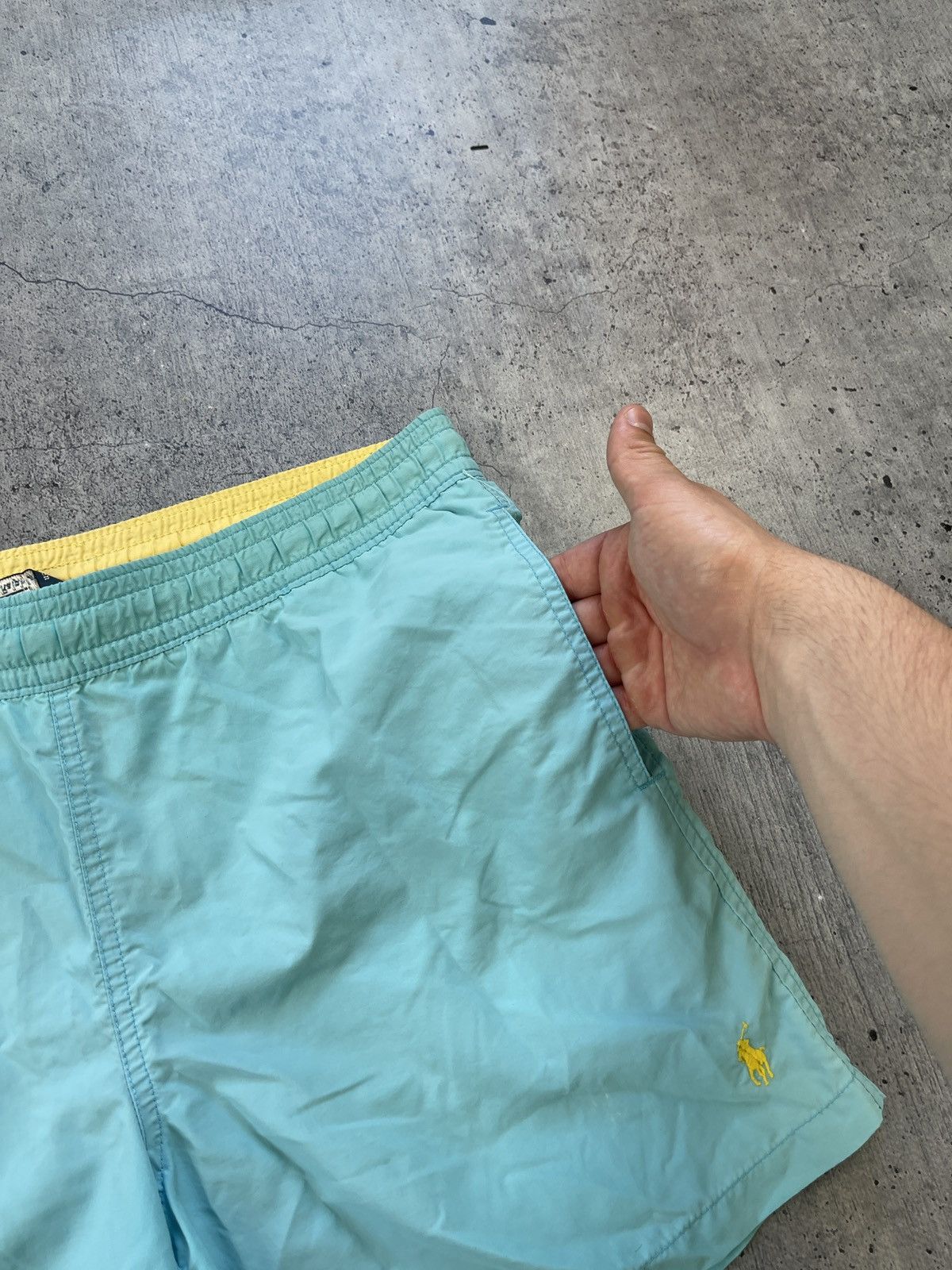 Polo Ralph Lauren × Swims × Vintage Vintage Polo Ralph Lauren Shorts Size US 31 - 3 Thumbnail