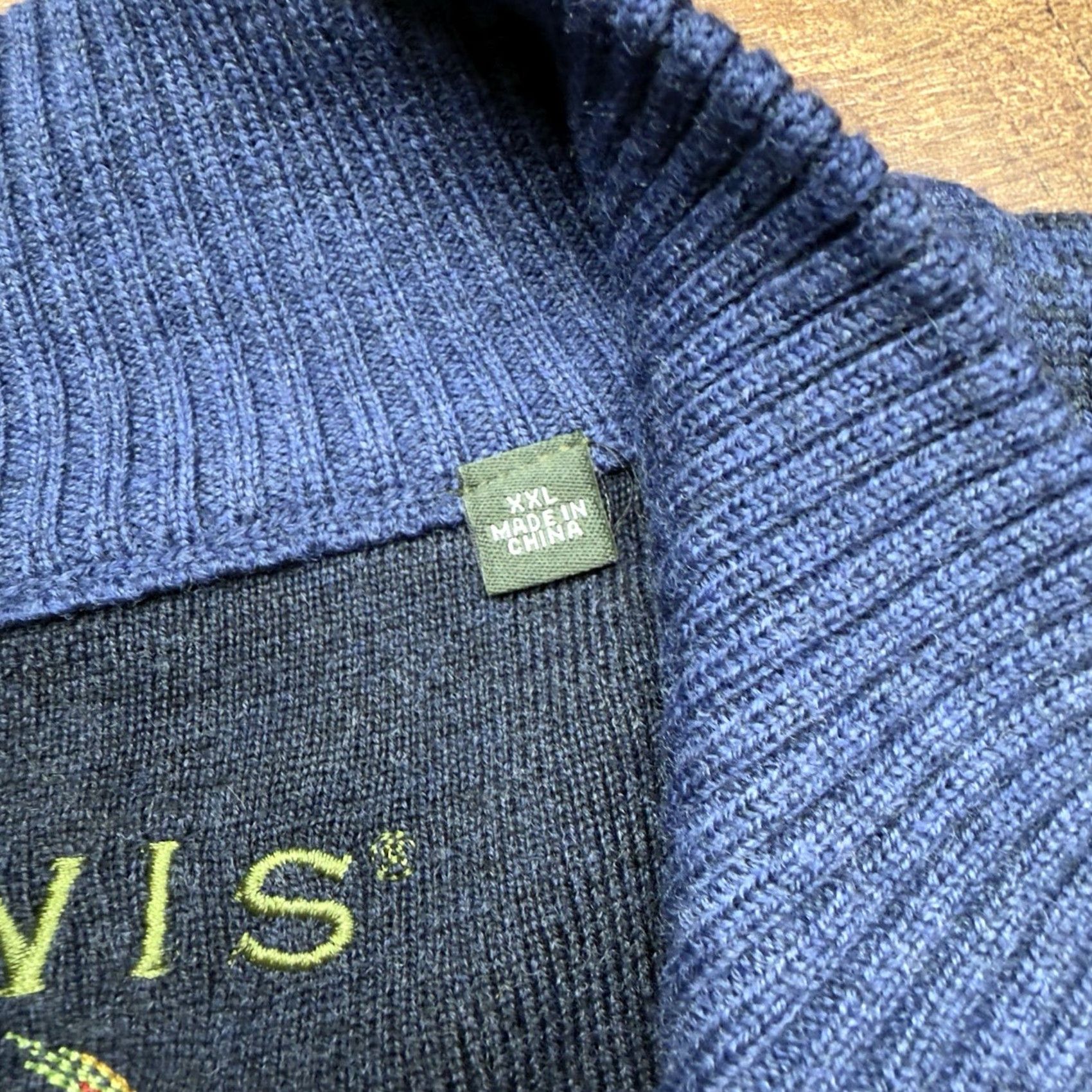 Orvis Orvis Sweater Men’s 2XL Blue 100% Merino Quarter Zip Pullover Jumper Size US XXL / EU 58 / 5 - 4 Thumbnail