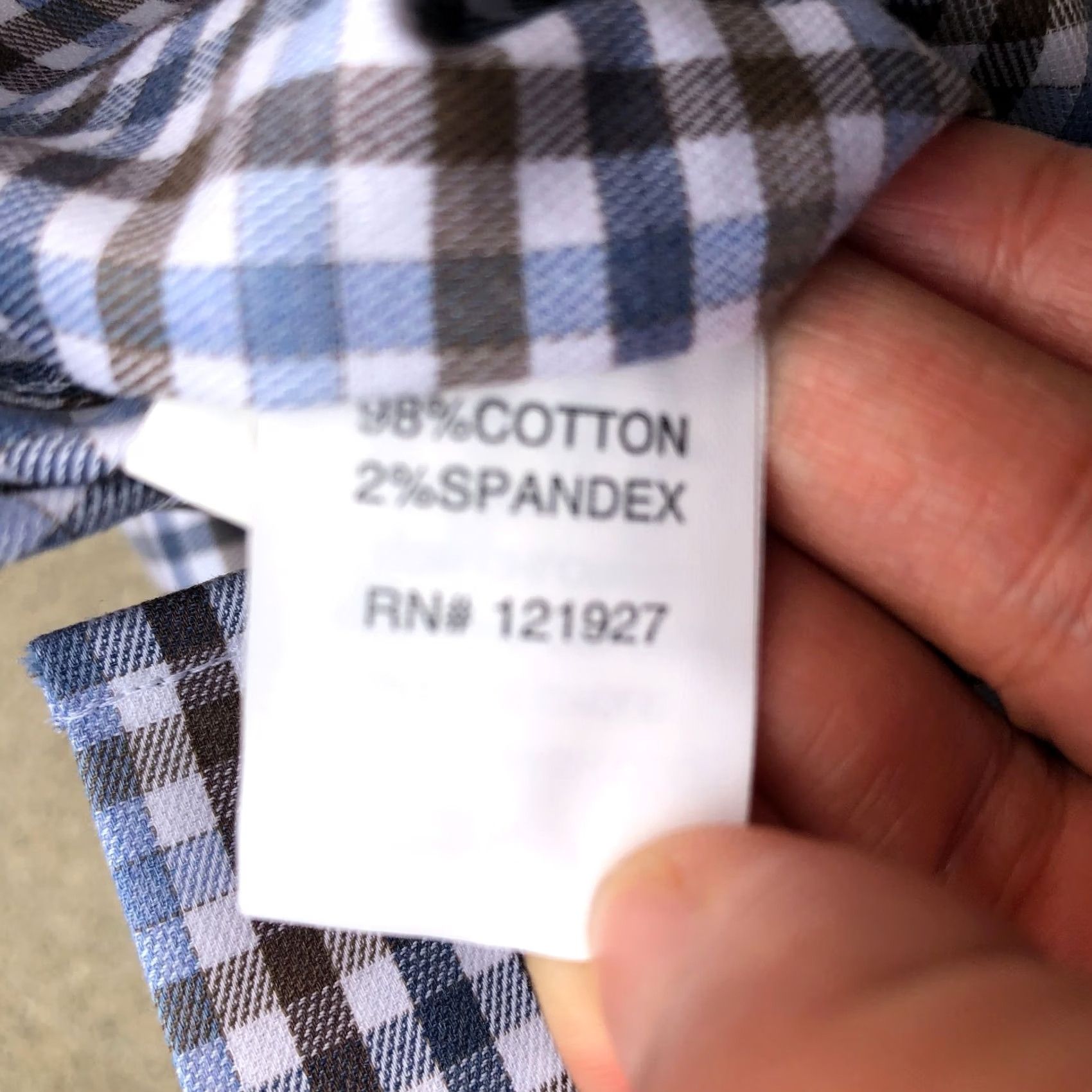 johnnie-O JOHNNIE-O Slim Fit Button Down Shirt Men's Small Plaid Long Sleeve Blue Top Size US S / EU 44-46 / 1 - 5 Thumbnail