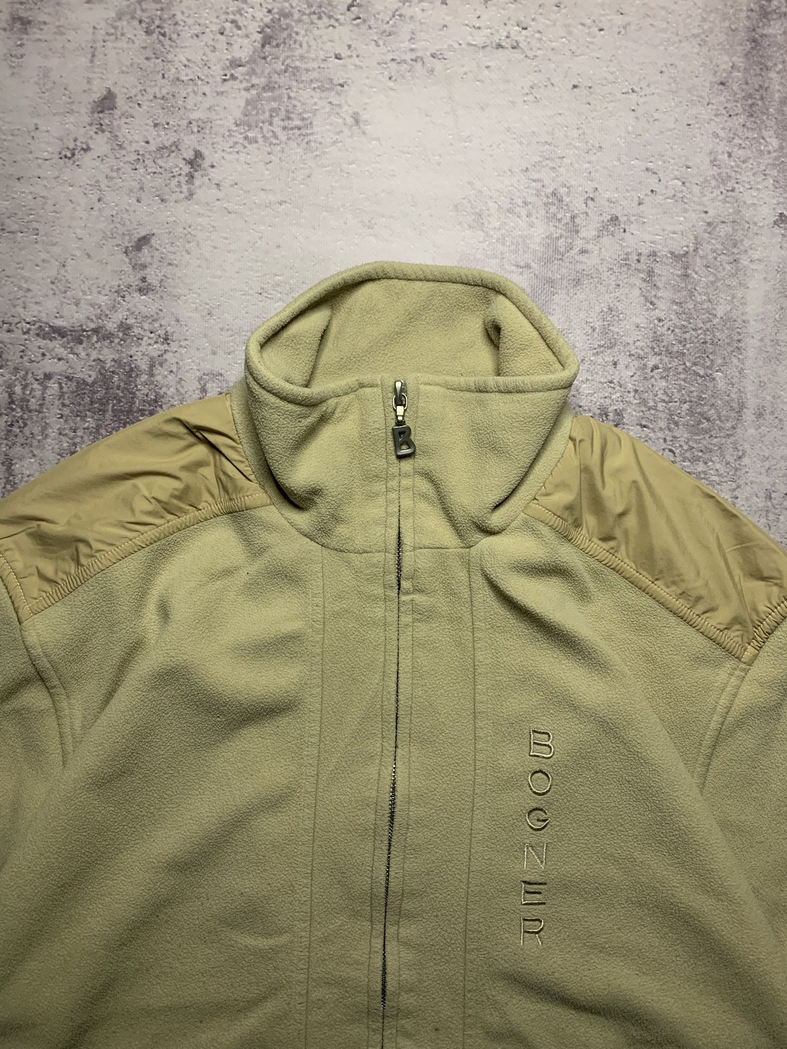 Bogner Bogner Beige Ski Fleece Jacket Men’s Size L/XL Size US L / EU 52-54 / 3 - 9 Thumbnail