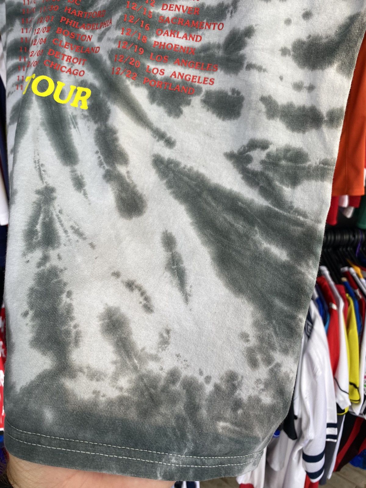 Travis Scott Travis Scott Shirt Astroworld Tour No Bystanders Tie Dye Tee Size US M / EU 48-50 / 2 - 7 Thumbnail