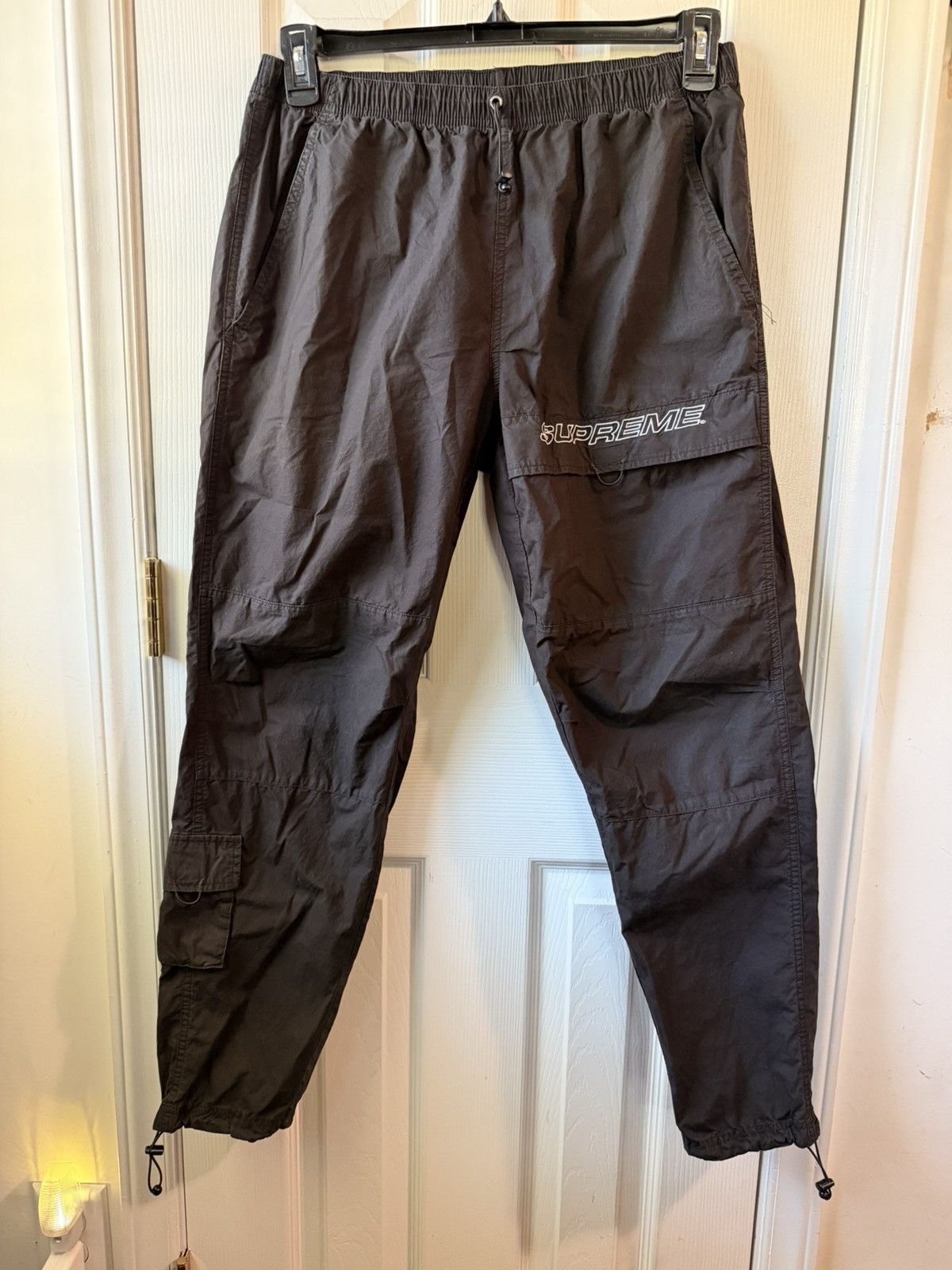 Stone Island × Supreme Nylon Matallic Track Pants Kanye West | Grailed