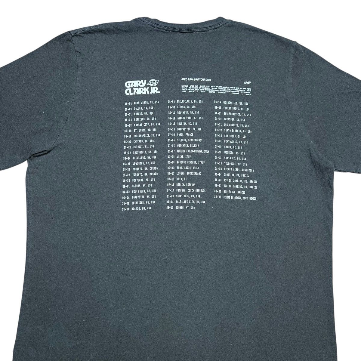 Rap Tees 2024 Jpegmafia Tour Dates Graphic Rap Hip Hop T-Shirt Size US XL / EU 56 / 4 - 9 Thumbnail