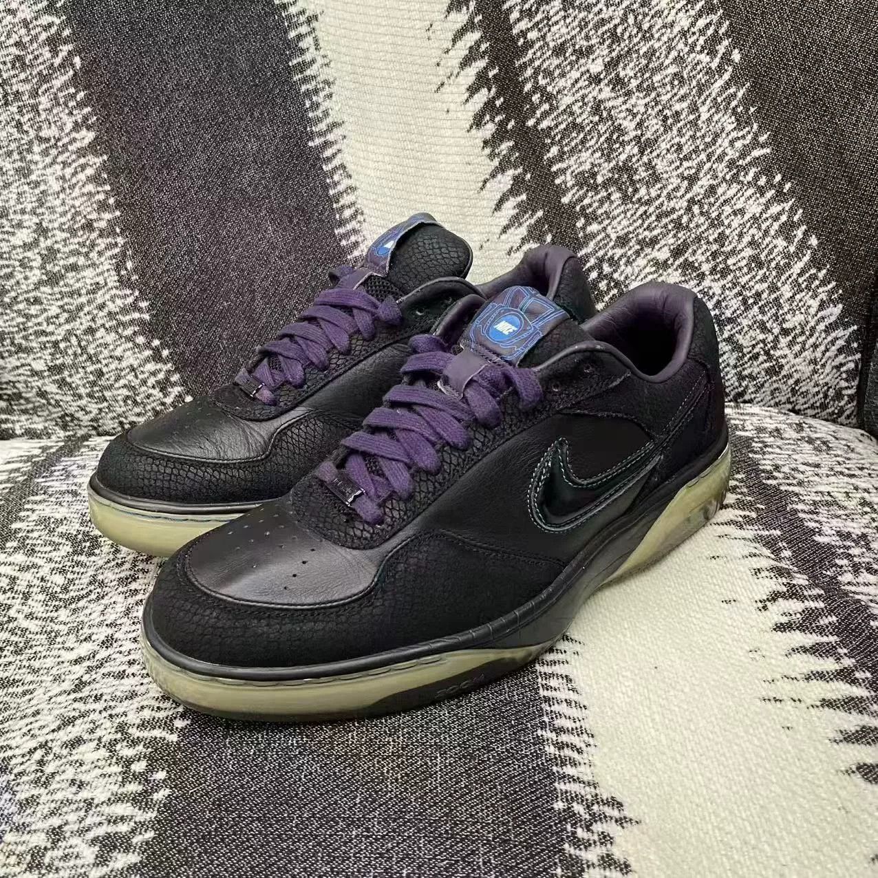 Nike Nike AIR FORCE 1 Purple Lowtop Sneakers 9.5 Men Size US 9.5 / EU 42-43 - 1 Thumbnail