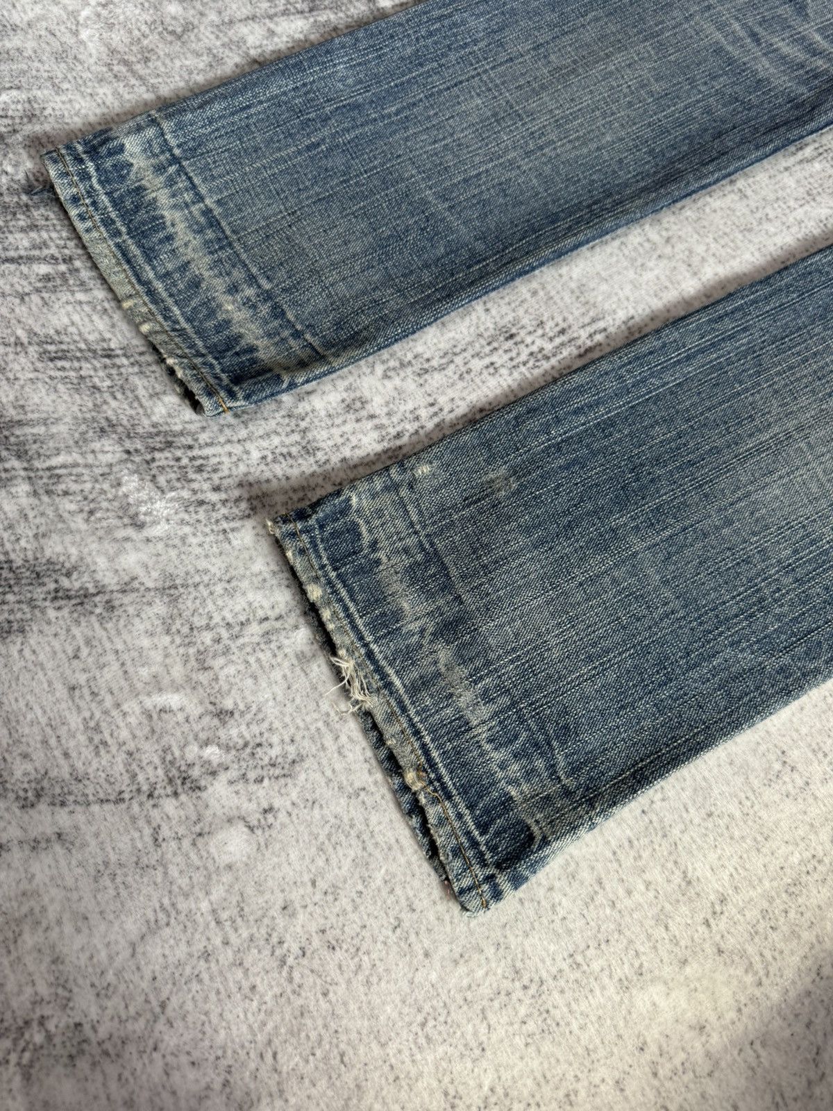 Hysteric Glamour × Japanese Brand Antgauge Japan Boro Distressed Newspaper Patch Jeans Size US 30 / EU 46 - 20 Thumbnail