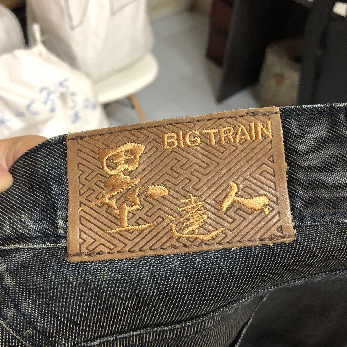 Japanese Brand DLL Osaka Big Train Blue Denim Pants #C095 Size US 38 / EU 54 - 20 Thumbnail