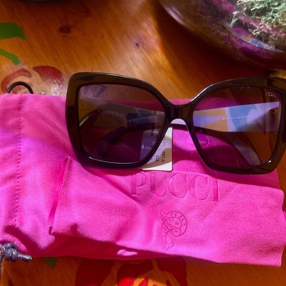 Emilio Pucci Pucci 58MM Geometric Sunglasses Size ONE SIZE - 10 Thumbnail
