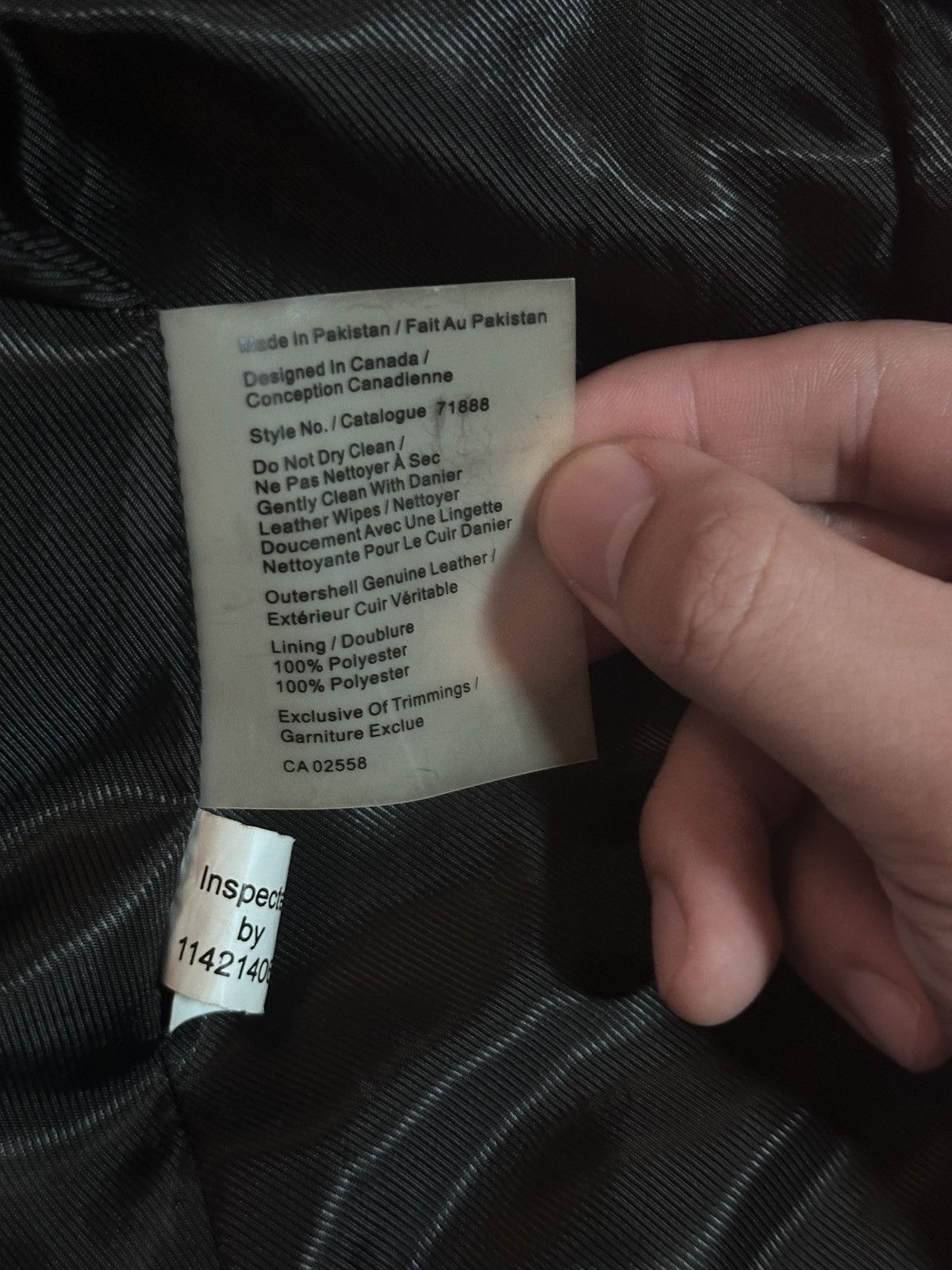 Danier DANIER Women's Black Leather Jacket Size XXS / US 00 / IT 34 - 5 Thumbnail