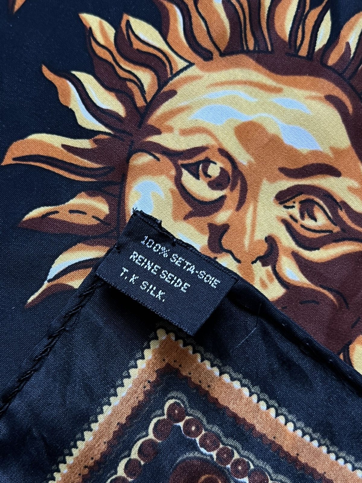 Versace × Vintage Gianni Versace Silk Scarf Size ONE SIZE - 4 Thumbnail