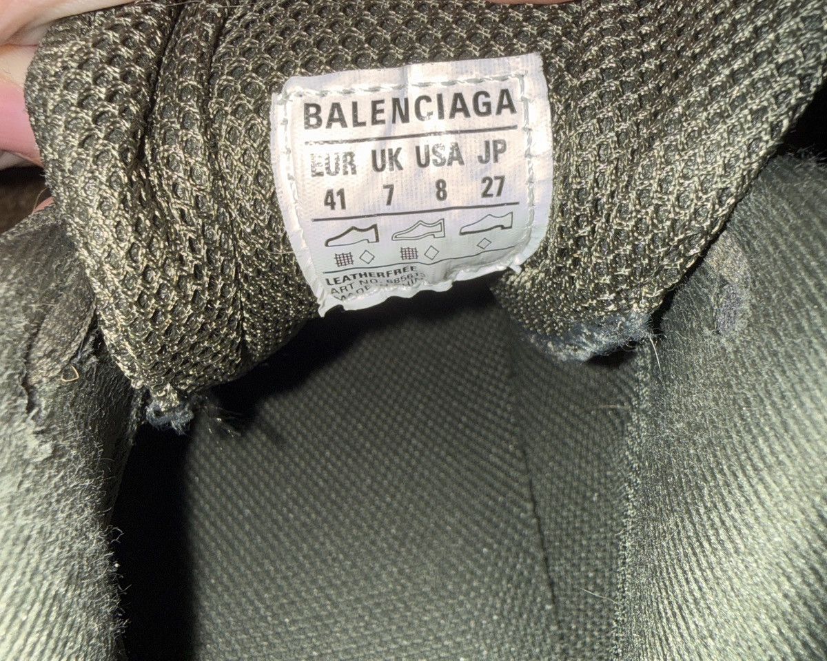 Balenciaga Size 8 - Balenciaga Defender Sneaker Dark Green Size US 8 / EU 41 - 8 Thumbnail