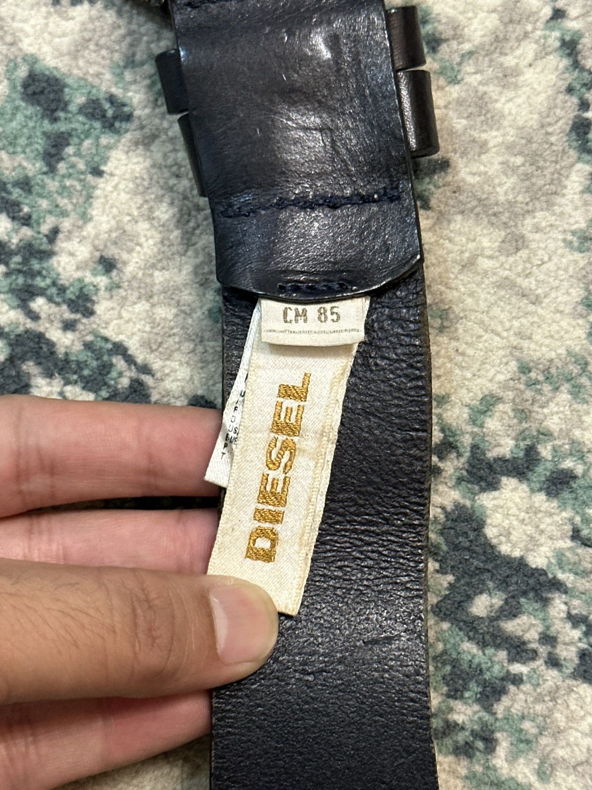 Diesel Diesel Buckle Logo Made in Italy (100% Cow Leather) Size ONE SIZE - 4 Thumbnail