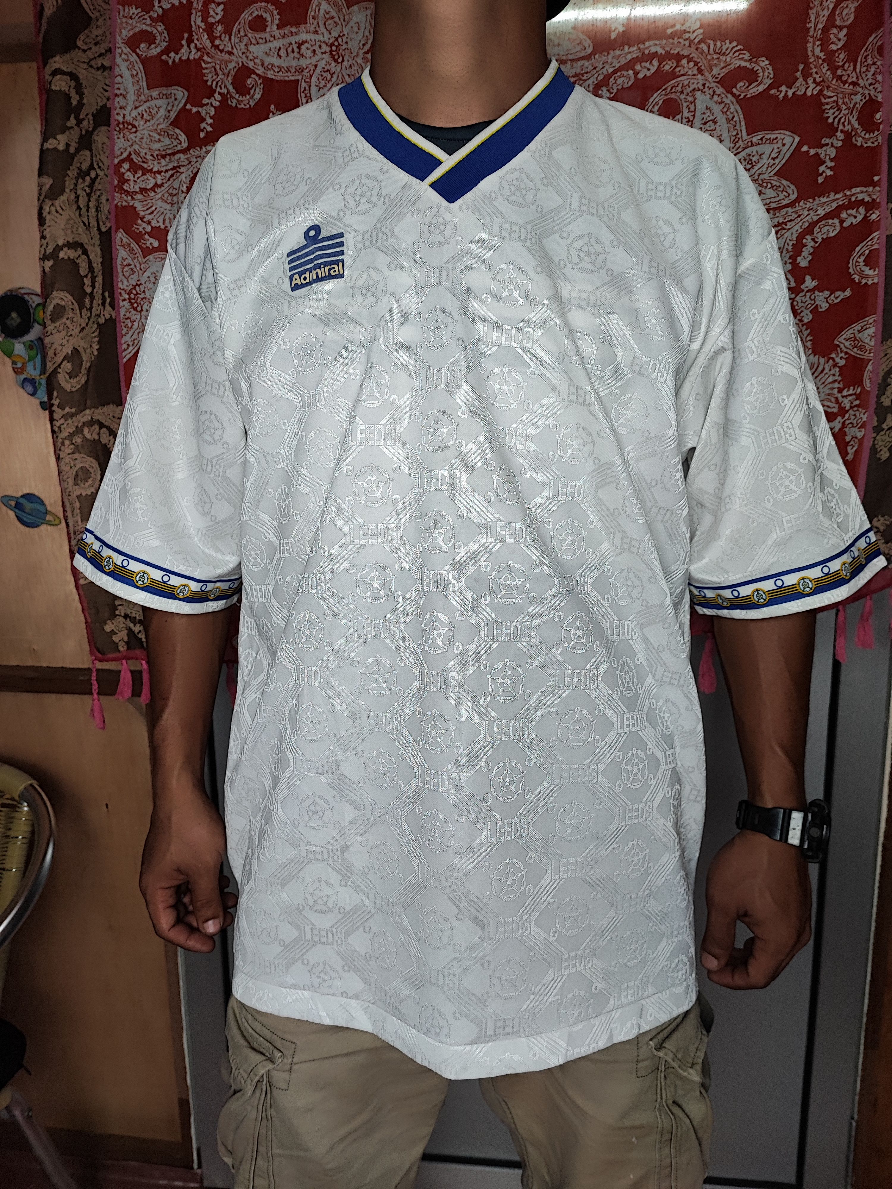 Vintage Jersey Vintage Monogram Over Print by Admiral Japan Size US L / EU 52-54 / 3 - 3 Thumbnail