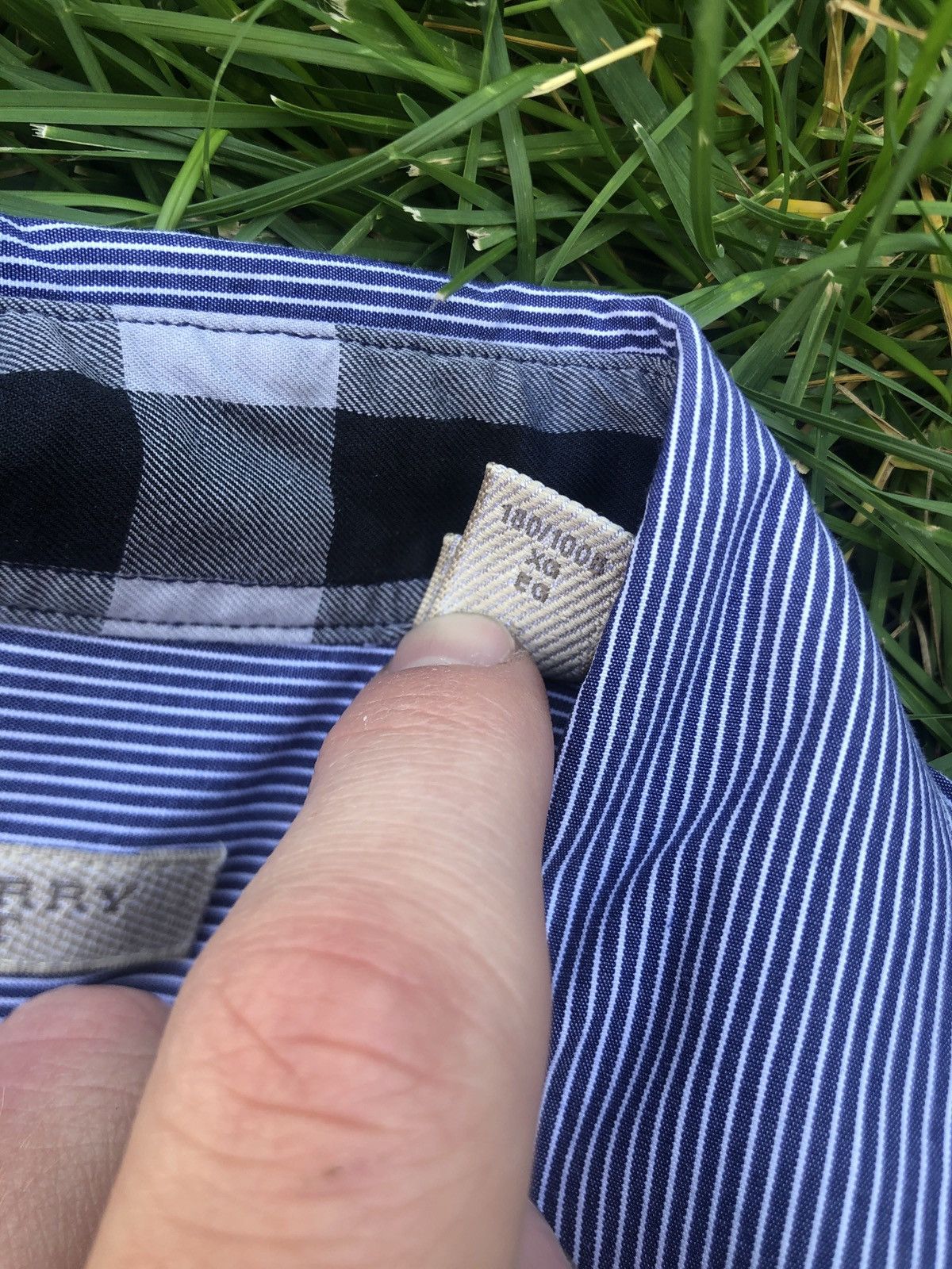 Burberry Burberry striped button up Size US XL / EU 56 / 4 - 3 Thumbnail