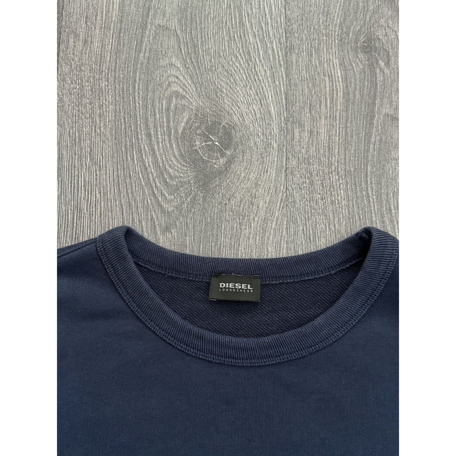 Diesel Diesel Navy SWT-Willy Crew Neck Sweatshirt Size US M / EU 48-50 / 2 - 3 Thumbnail