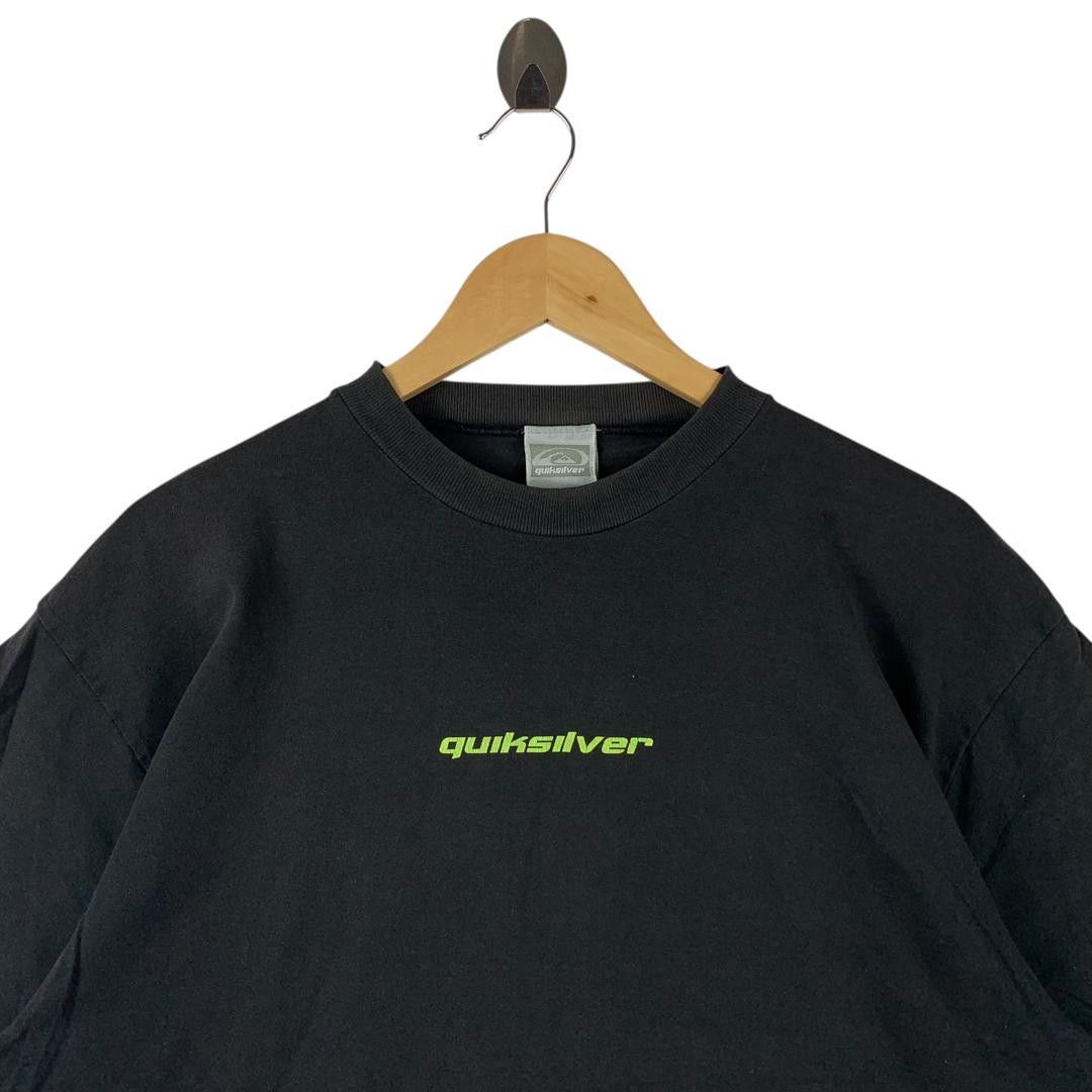 Quiksilver Vintage QUIKSILVER Surfing back hit tee Size US M / EU 48-50 / 2 - 3 Thumbnail