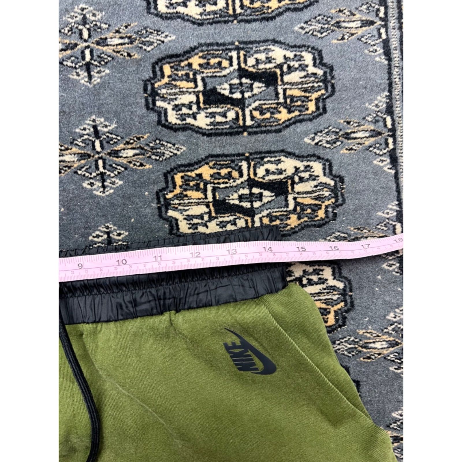 Nike Nike Sweatpants Adult M Green Nike Tech Fleece Mens Size US 31 - 4 Thumbnail