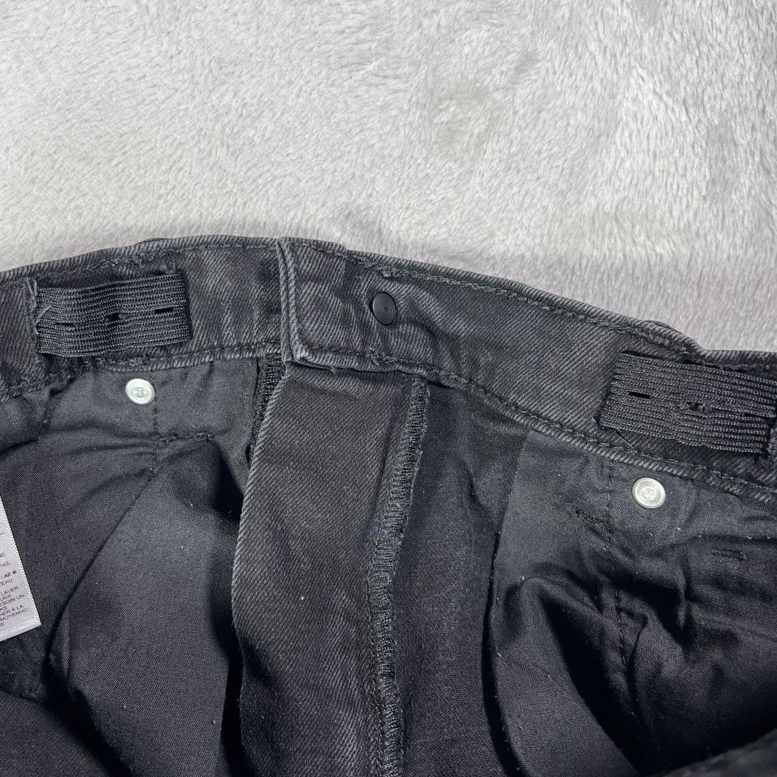 Old Navy Old Navy Women's 16 Straight Built-In Flex Black Jeans Size 38" / US 16 / IT 52 - 5 Thumbnail