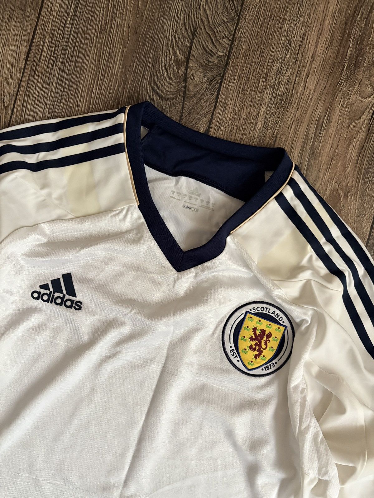 Adidas Rare Vintage Adidas Scotland 2011/2012 Player Version Jersey Size US L / EU 52-54 / 3 - 2 Thumbnail