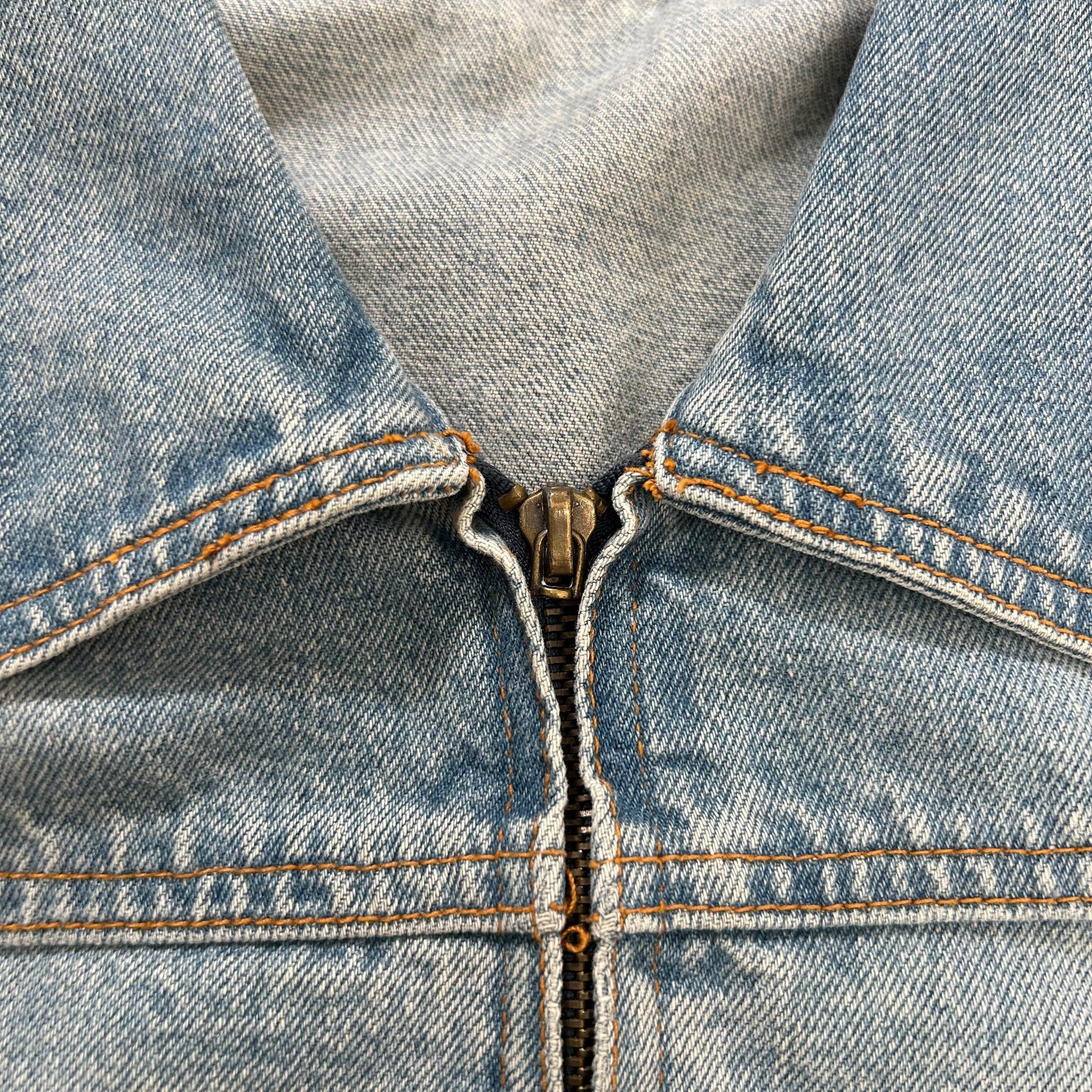 Just Cavalli Just Cavalli Blue Snake Skin Denim Jacket Size US S / EU 44-46 / 1 - 5 Thumbnail