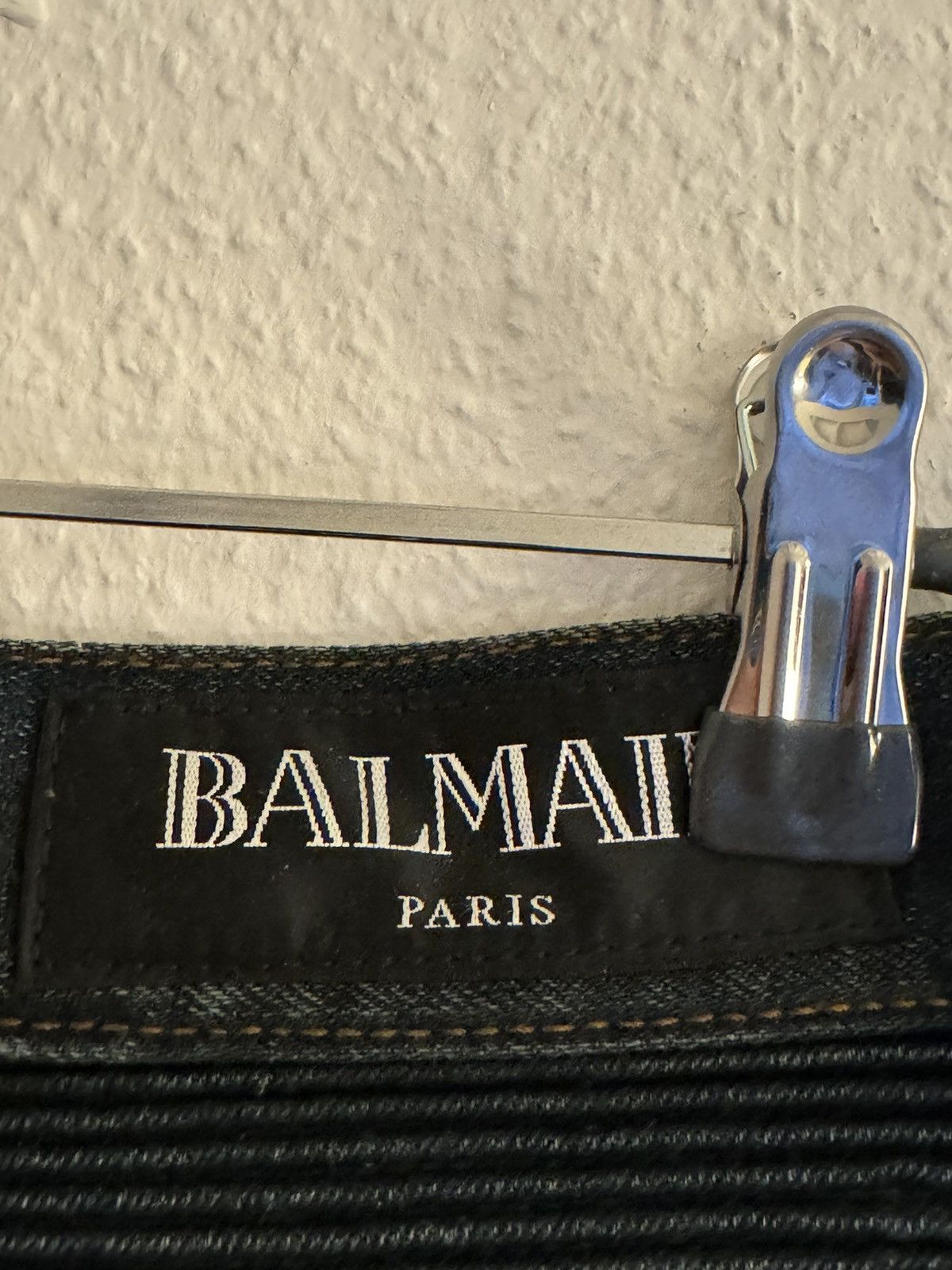 Balmain Balmain Biker Denim Size US 30 / EU 46 - 2 Thumbnail