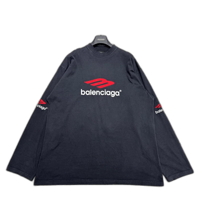 Balenciaga Balenciaga Long Sleeve Shirt with Embroidery-yf Size US L / EU 52-54 / 3 - 1 Thumbnail