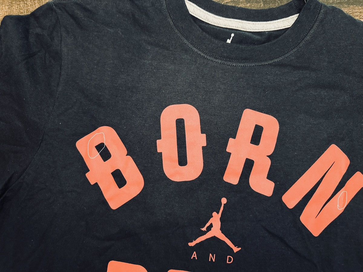 Nike NWT Nike Jordan T-Shirt ‘Born And Bred’ Mens-Medium Size US M / EU 48-50 / 2 - 2 Thumbnail