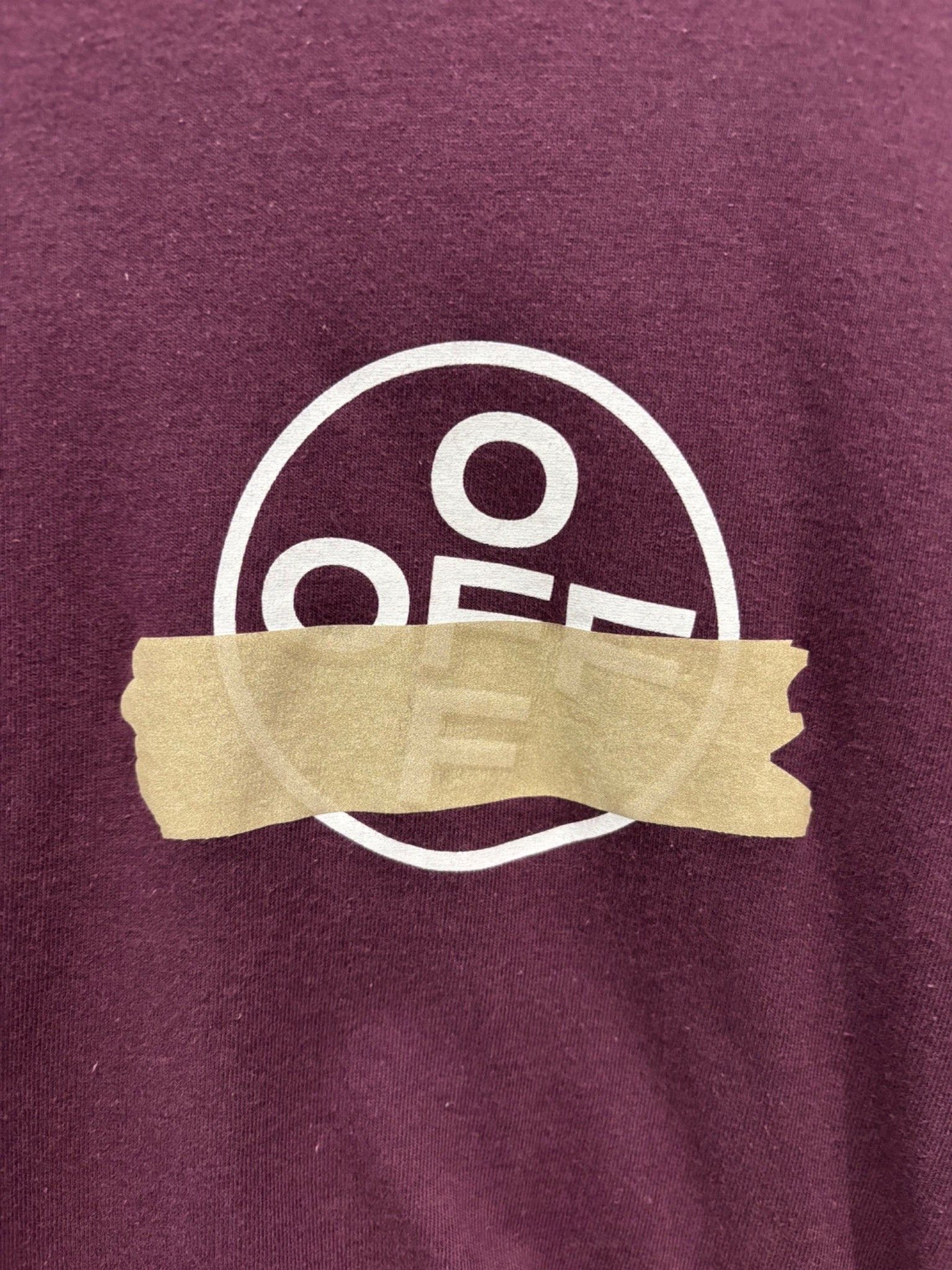 Off-White OFF-WHITE Diagonal Tape Arrows Crew Sweatshirt Purple Size US XL / EU 56 / 4 - 4 Thumbnail