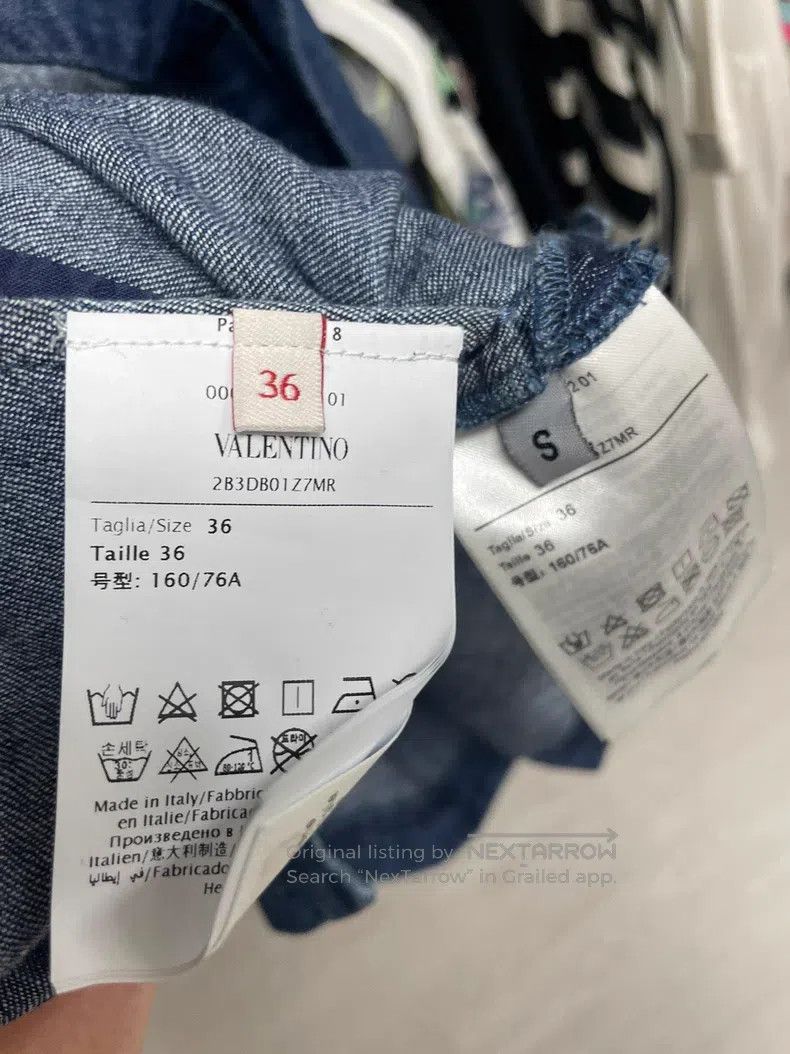 Valentino Valentino Women's denim kaftan dress Size S / US 4 / IT 40 - 5 Thumbnail