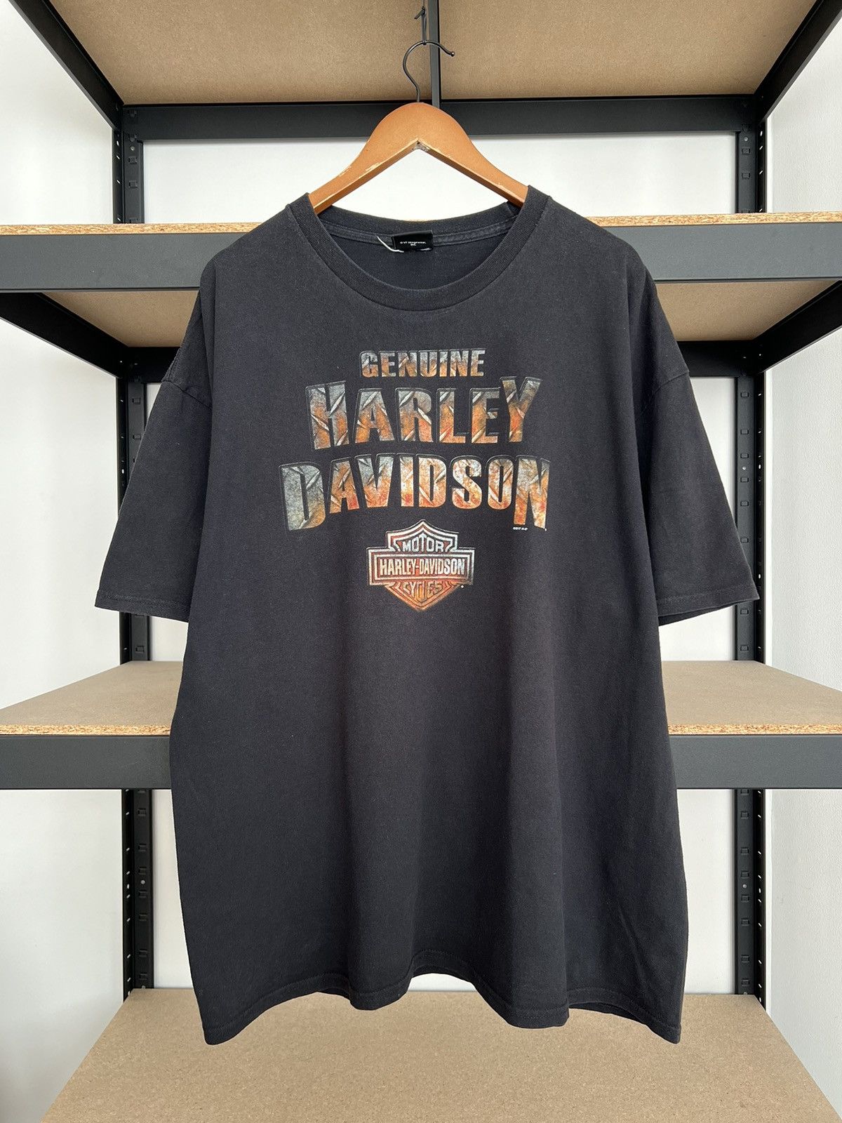 Harley Davidson Vintage 2017 Harley Davidson Snake Mother Road Black T-shirt Size US XXL / EU 58 / 5 - 1 Thumbnail
