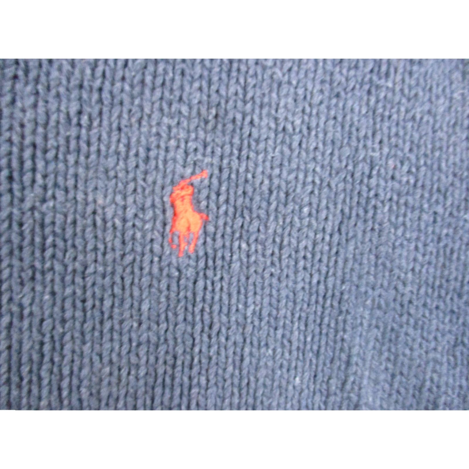 Ralph Lauren VINTAGE Polo Ralph Lauren Sweater Vest Large Navy V Neck Red Pony Mens Vest 90s Size US L / EU 52-54 / 3 - 2 Thumbnail
