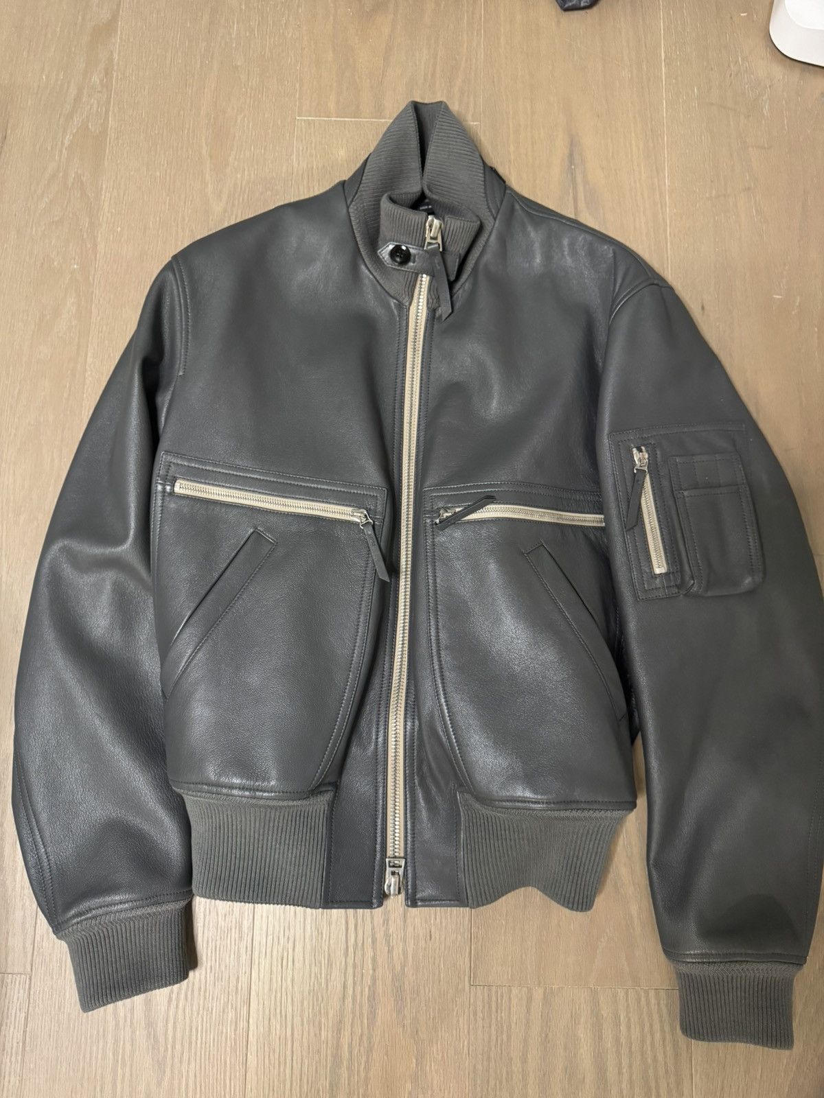 Tom Ford Leather Bomber 48 Size US M / EU 48-50 / 2 - 1 Thumbnail