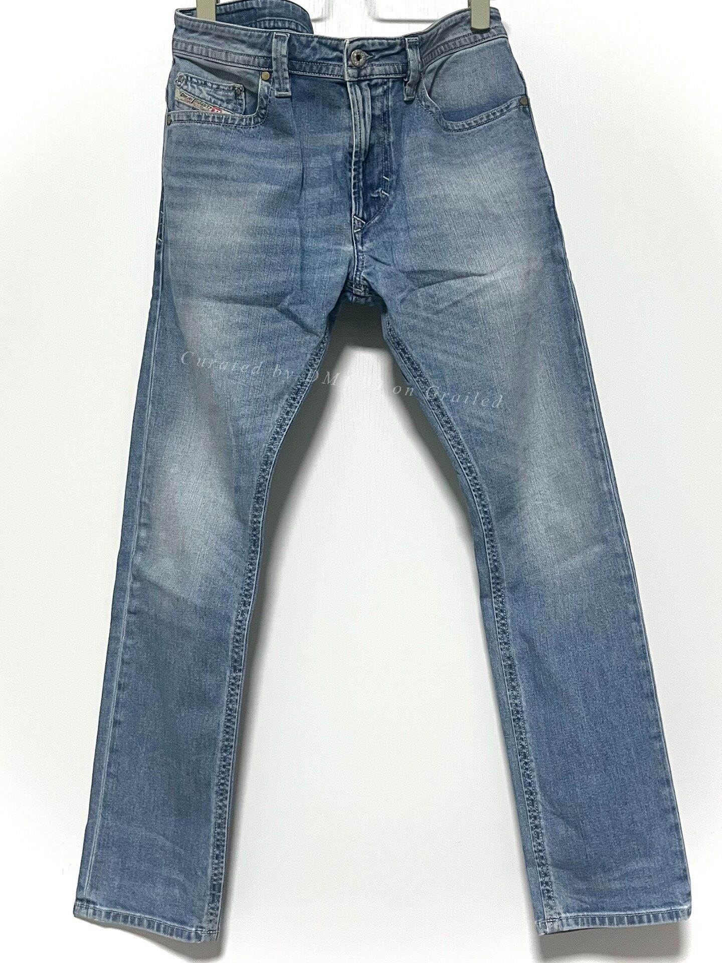 Diesel Diesel Washed Blue Slim Fit Jeans Size US 31 - 1 Thumbnail